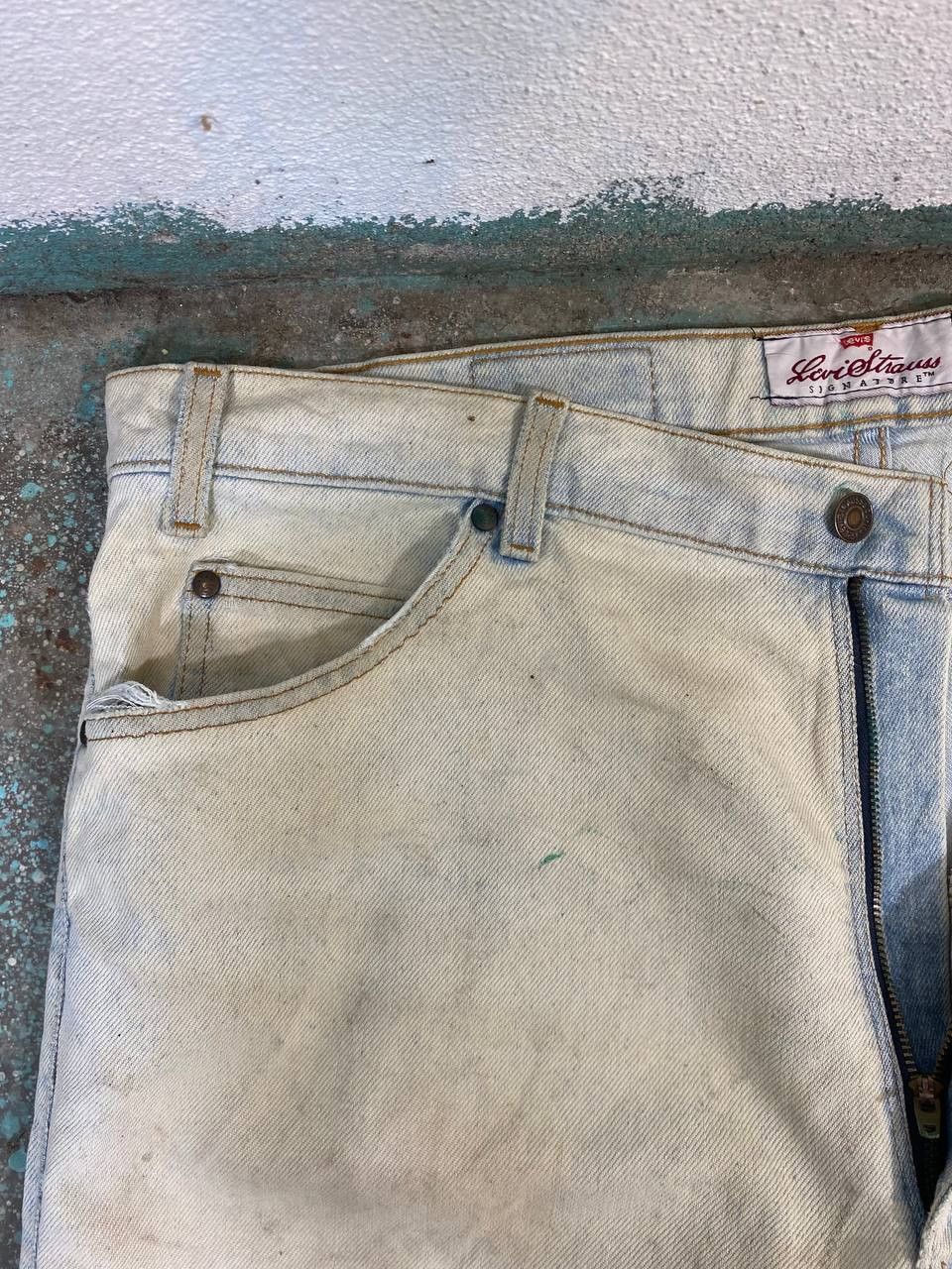 Levi's vintage levis 540 orange tab flex denim made in usa Size US 41 - 10 Thumbnail