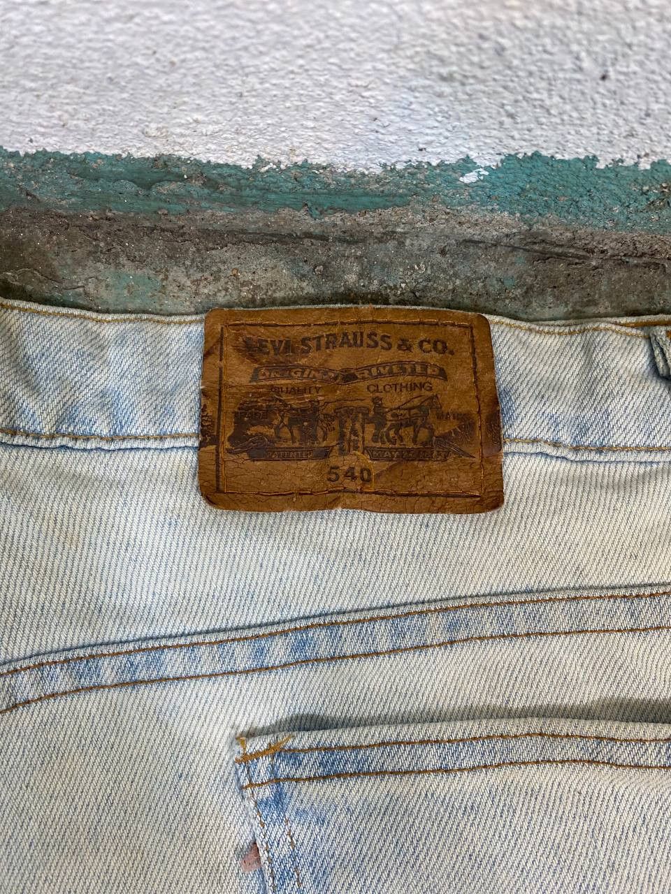 Levi's vintage levis 540 orange tab flex denim made in usa Size US 41 - 5 Thumbnail