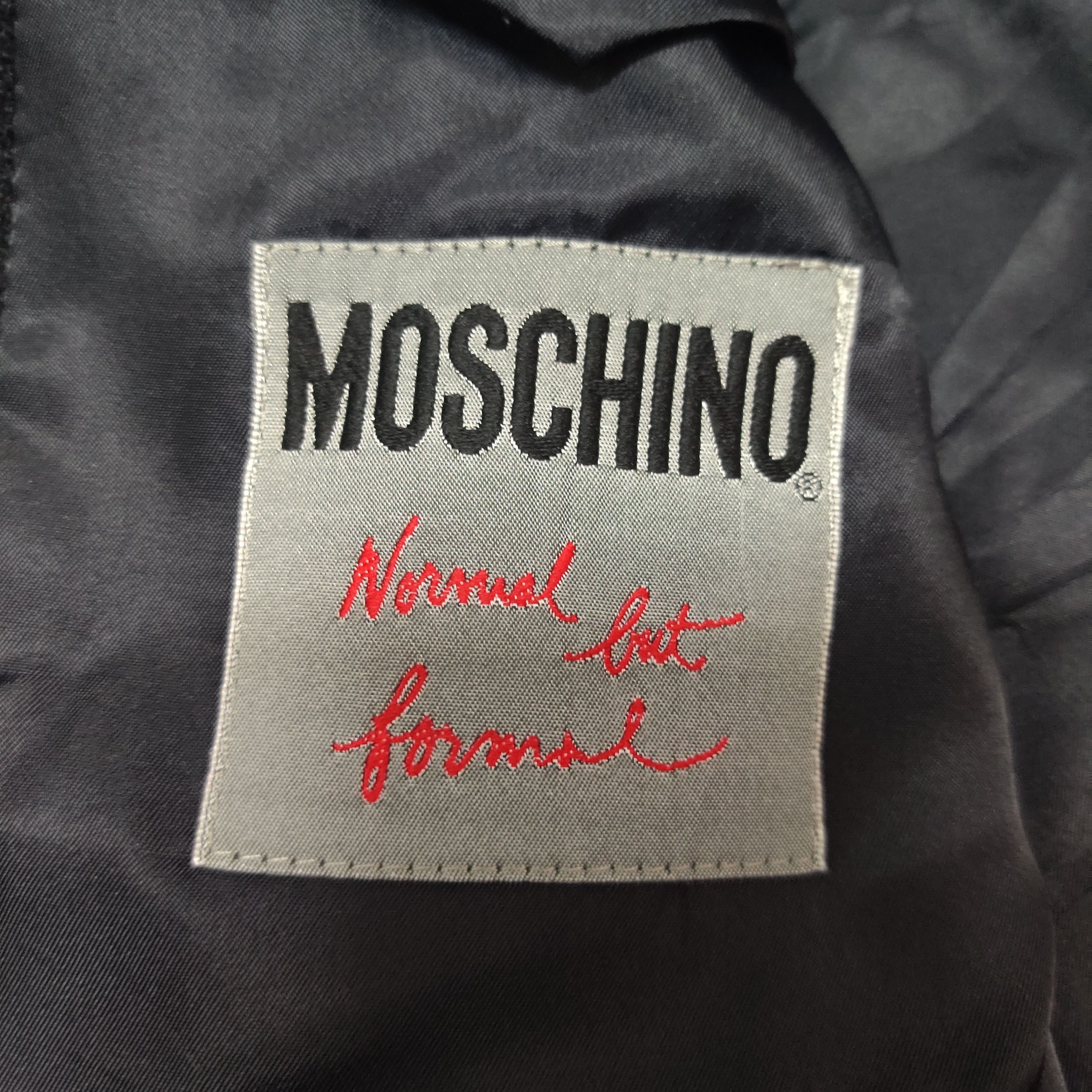 Moschino Moschino Wool Blazer Size US XL / EU 56 / 4 - 8 Thumbnail