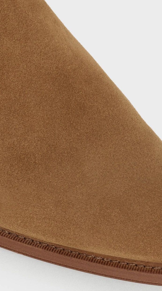 Celine o1rshd1 / 555 / Carmague Harness Boots in Havana Size US 7 / EU 40 - 10 Thumbnail