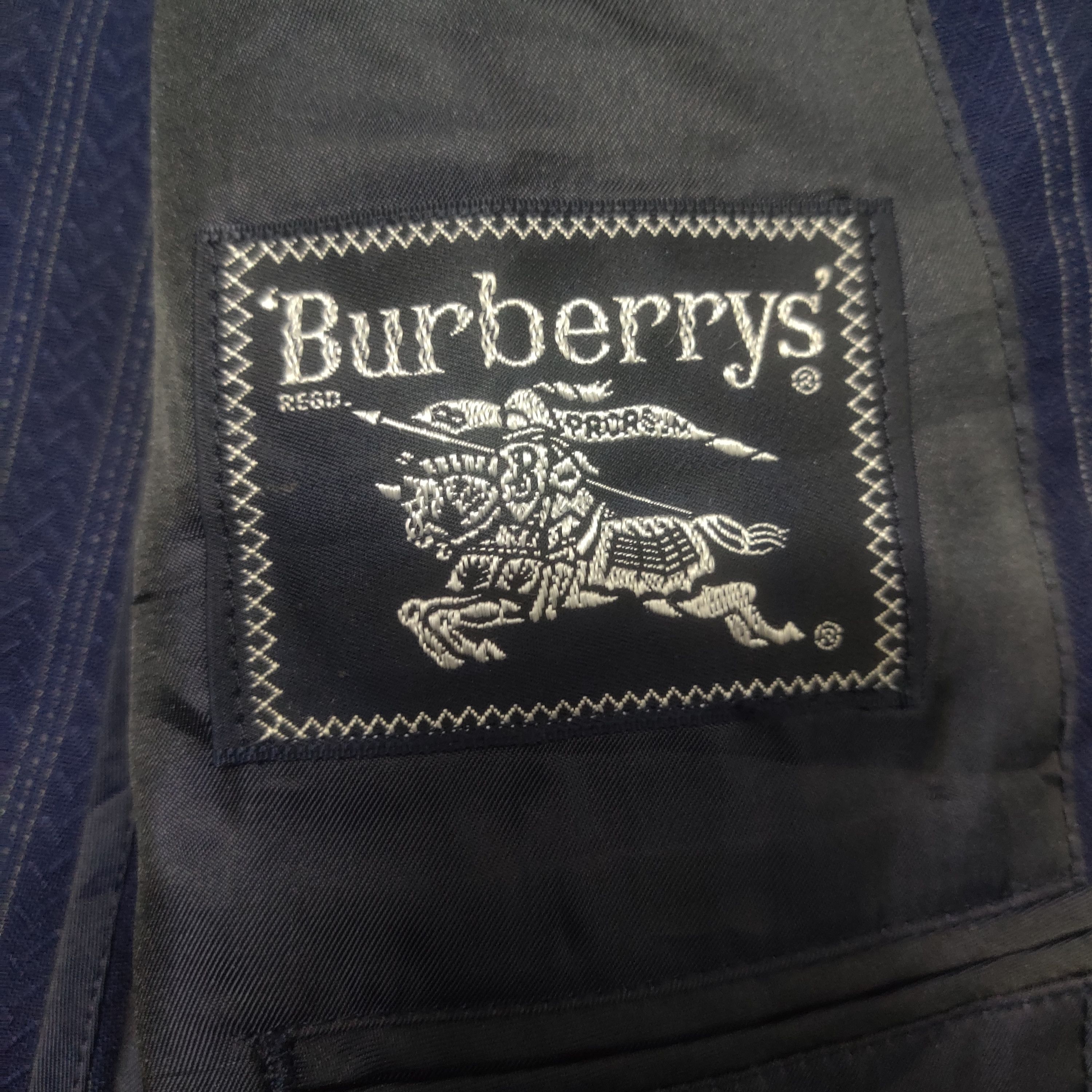 Burberry Vintage Burberry Striped Blazer Jacket Size US S / EU 44-46 / 1 - 8 Thumbnail