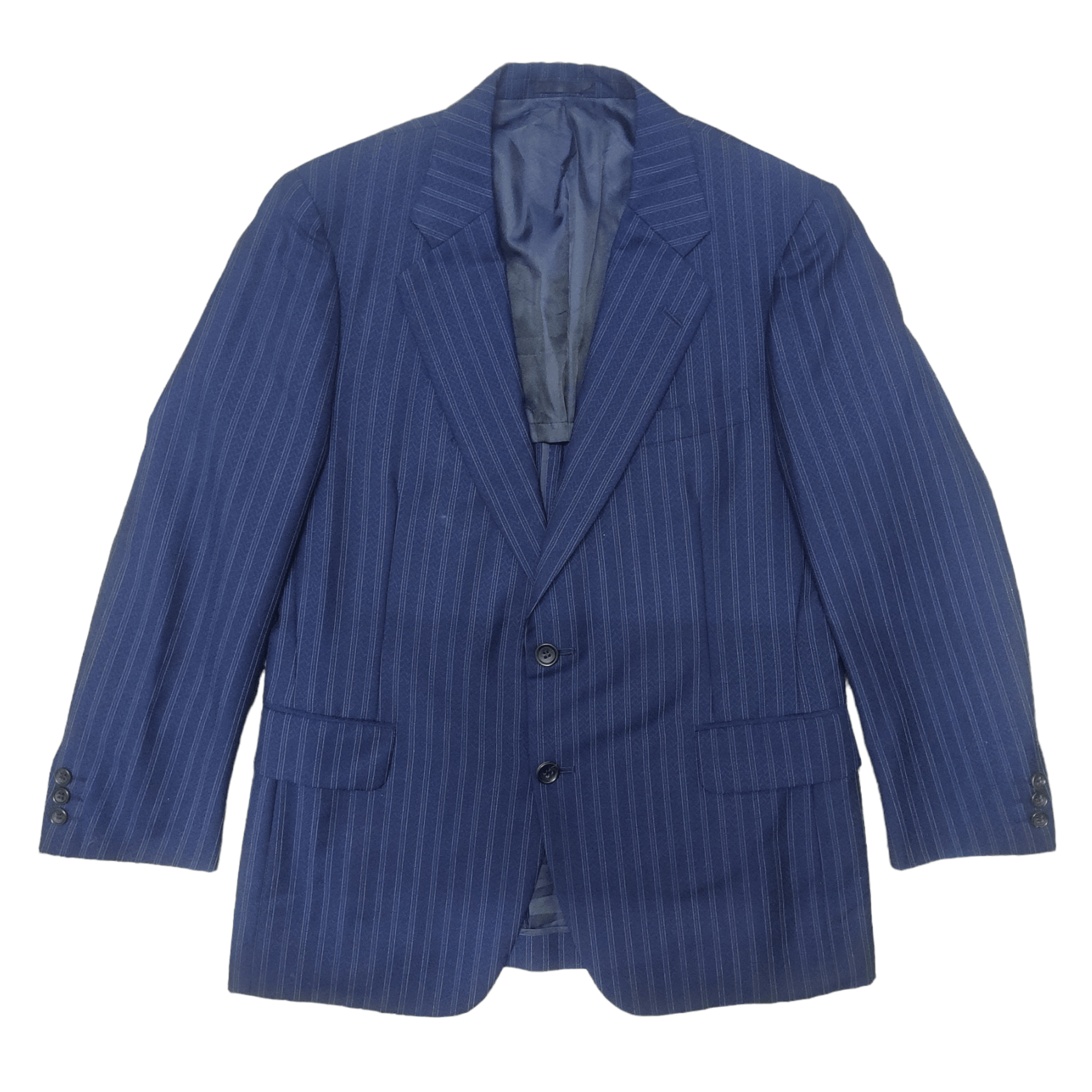 Burberry Vintage Burberry Striped Blazer Jacket Size US S / EU 44-46 / 1 - 1 Thumbnail