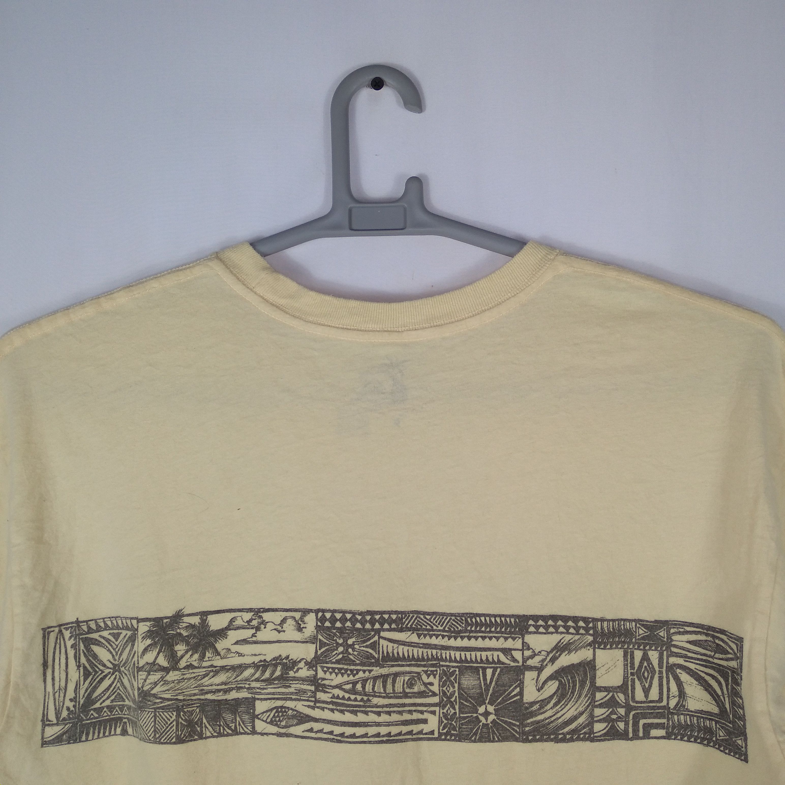 Quicksilver × Vintage Vintage Quiksilver Hawaiian Style Mirror Print Tee Size US XL / EU 56 / 4 - 6 Thumbnail