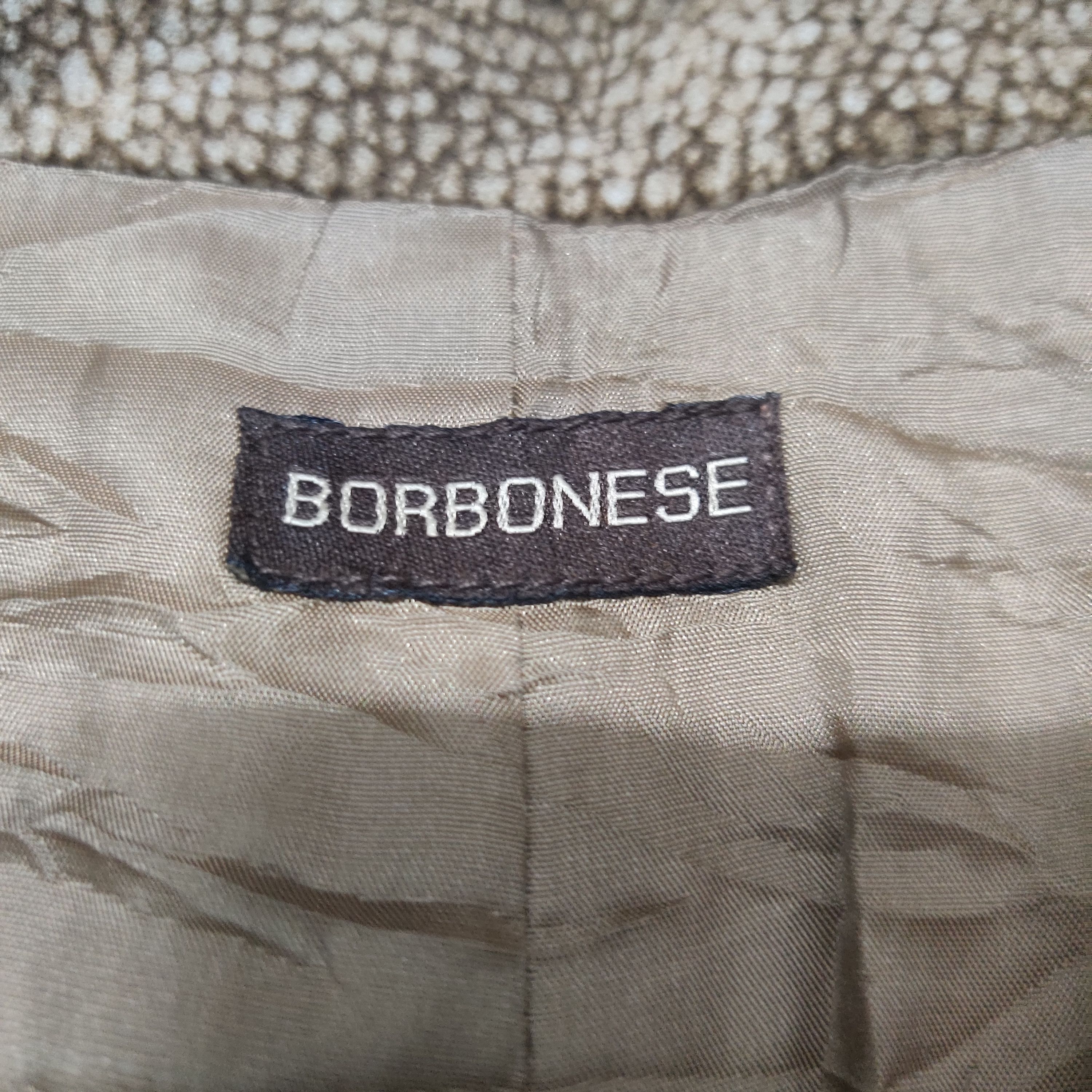 Japanese Brand Vintage Borbonese Suede Leather Jacket Size US M / EU 48-50 / 2 - 8 Thumbnail