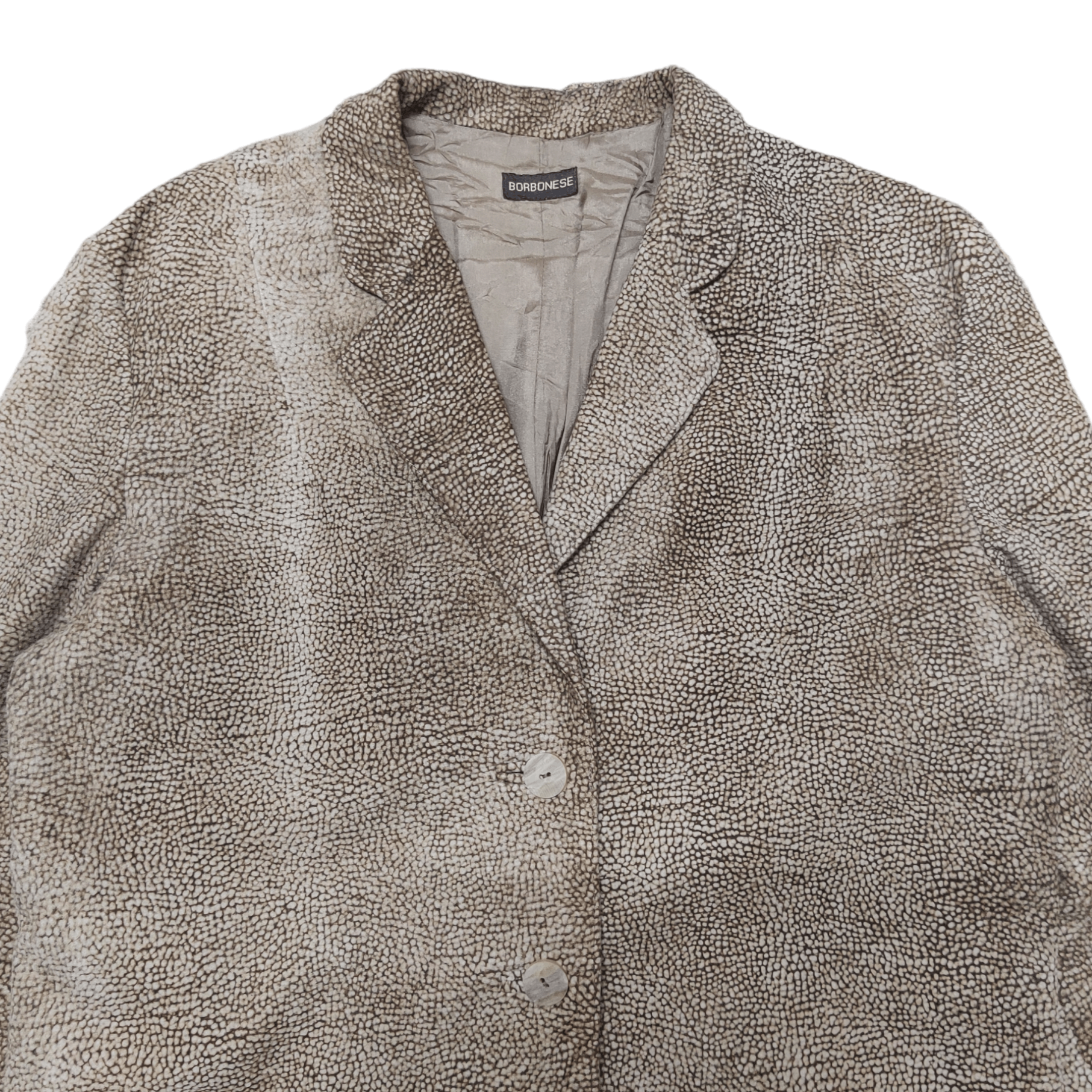 Japanese Brand Vintage Borbonese Suede Leather Jacket Size US M / EU 48-50 / 2 - 2 Thumbnail