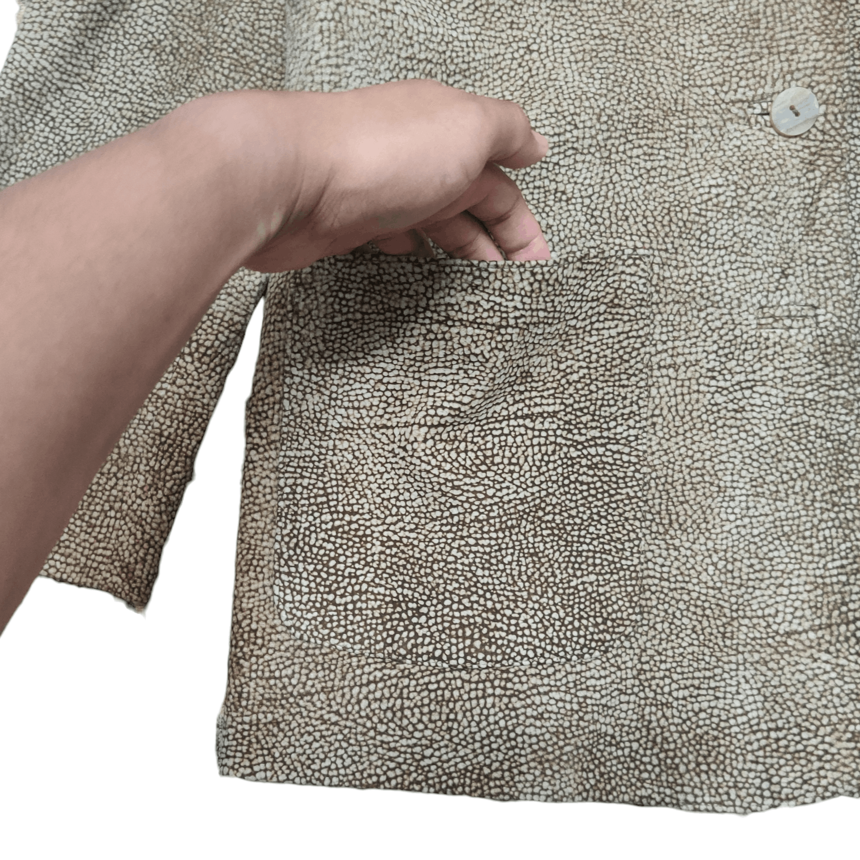 Japanese Brand Vintage Borbonese Suede Leather Jacket Size US M / EU 48-50 / 2 - 4 Thumbnail