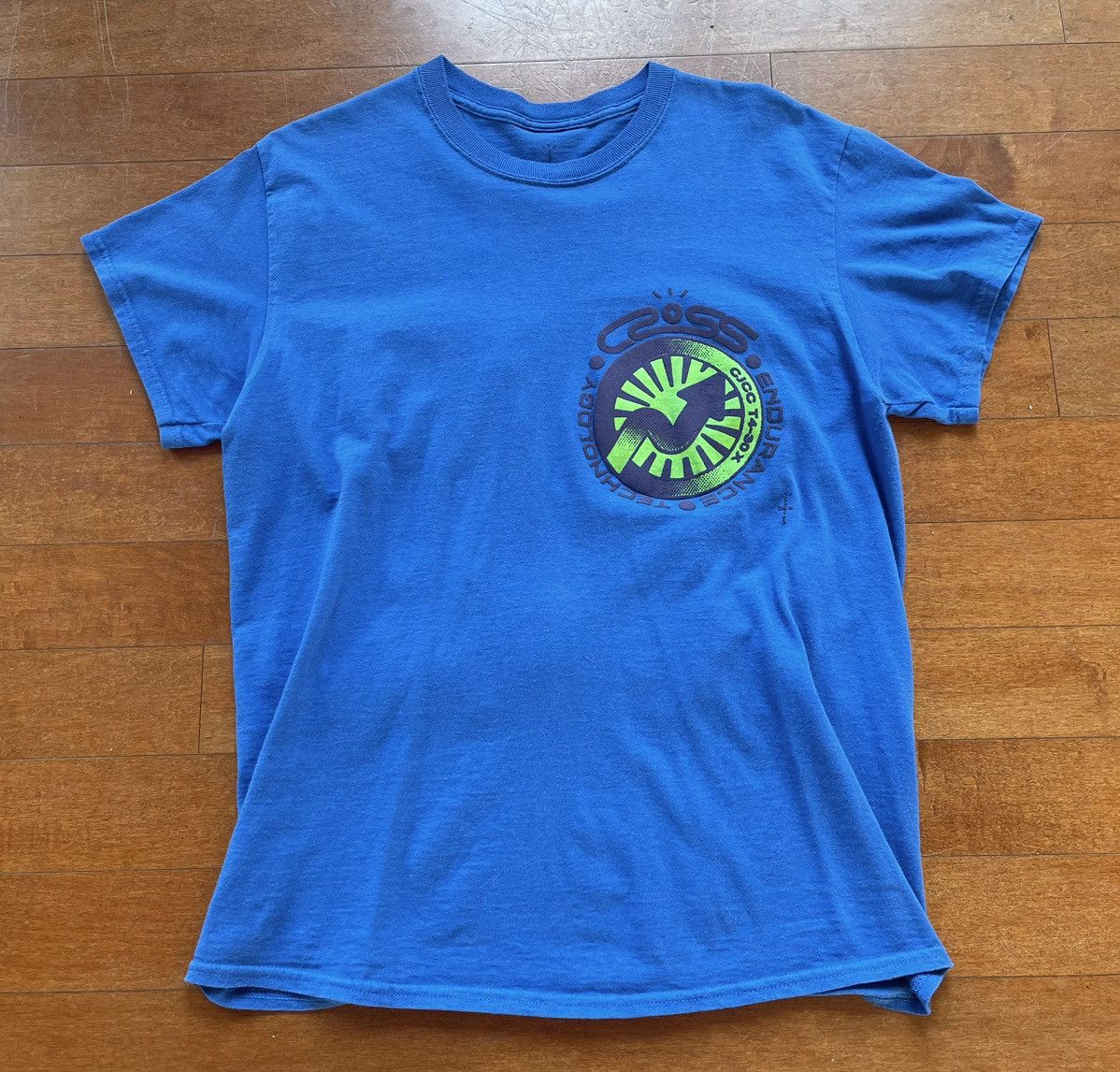 Travis Scott Small Cactus Jack Cross Tech Tee I Royal Blue Shirt Size US S / EU 44-46 / 1 - 1 Thumbnail