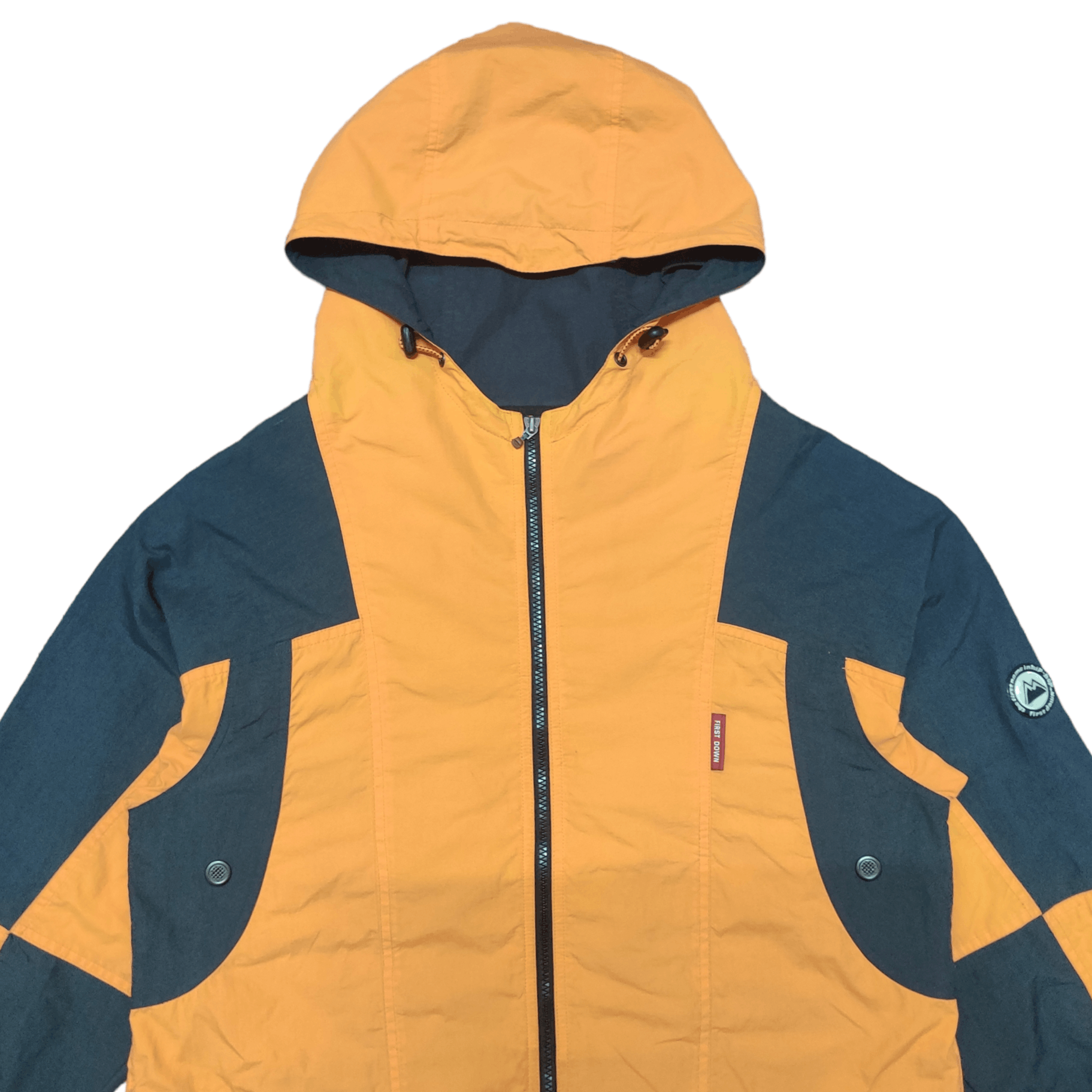 Japanese Brand Vintage First Down Jacket Size US M / EU 48-50 / 2 - 2 Thumbnail