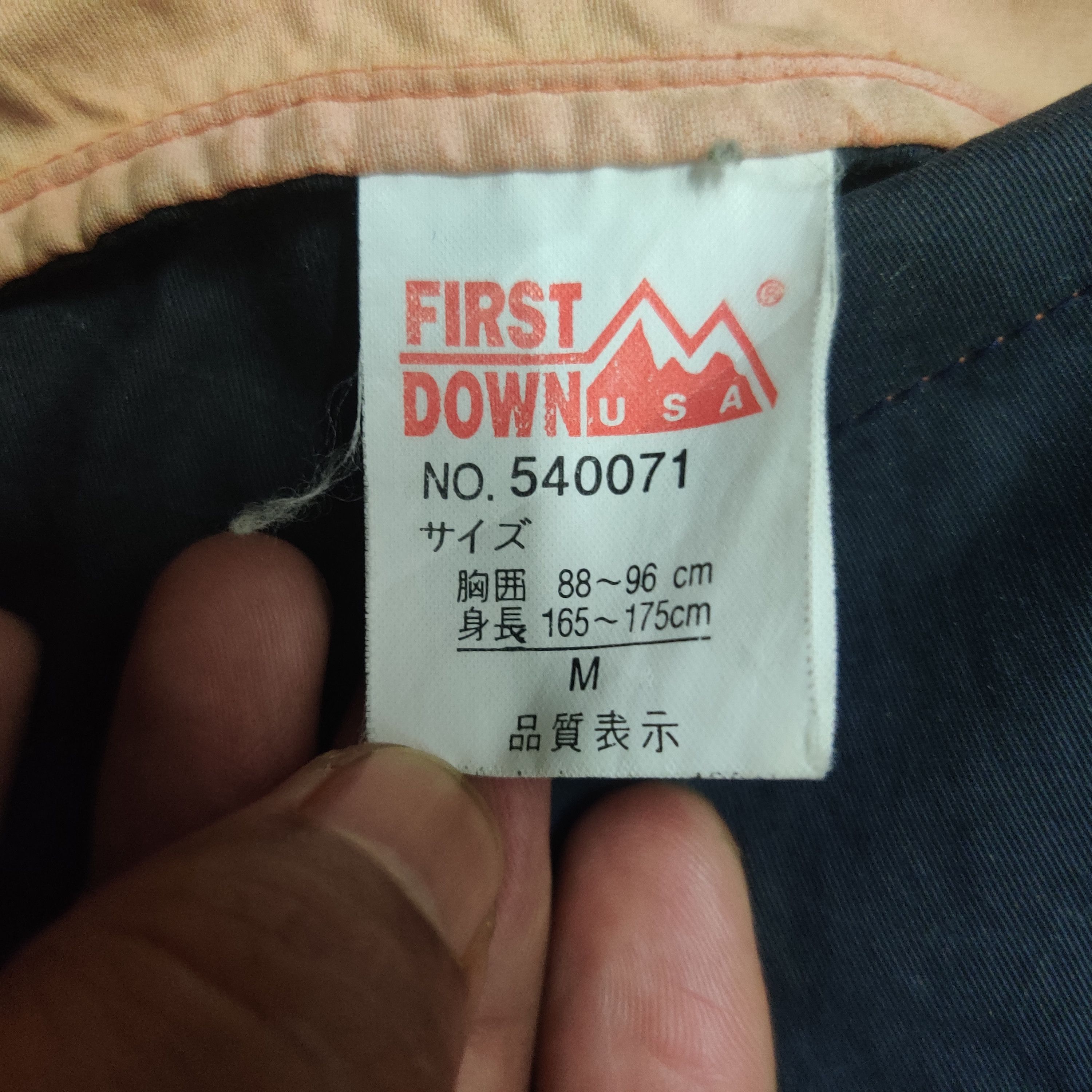 Japanese Brand Vintage First Down Jacket Size US M / EU 48-50 / 2 - 12 Thumbnail