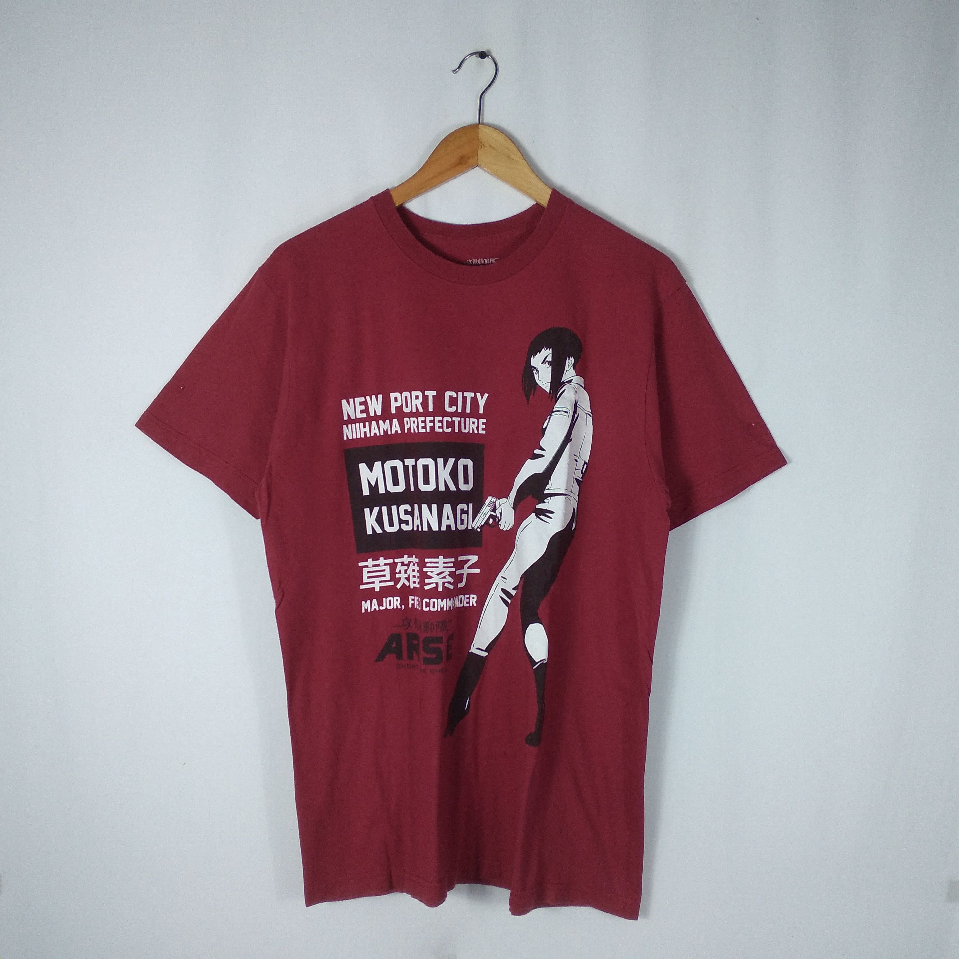 Anime × Vintage 🔥Rare🔥Ghost In The Shell Motoko Kusanagi Anime Promo Tee Size US M / EU 48-50 / 2 - 1 Thumbnail