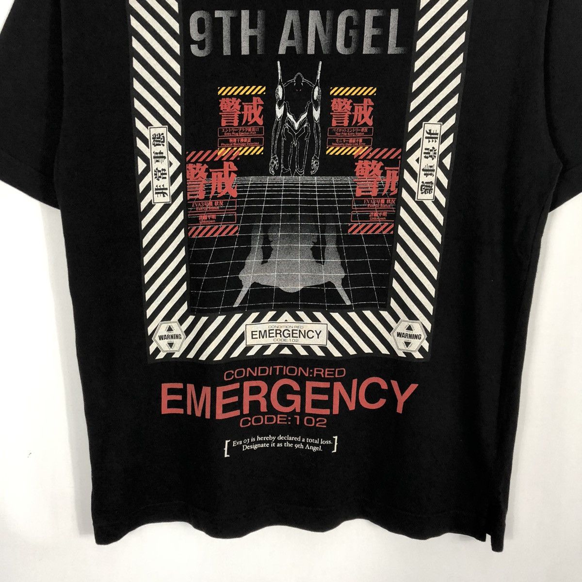 Anime × Vintage 🔥Sick🔥Evangelion Project 9th Angel Big Image Promo Tee Size US L / EU 52-54 / 3 - 3 Thumbnail