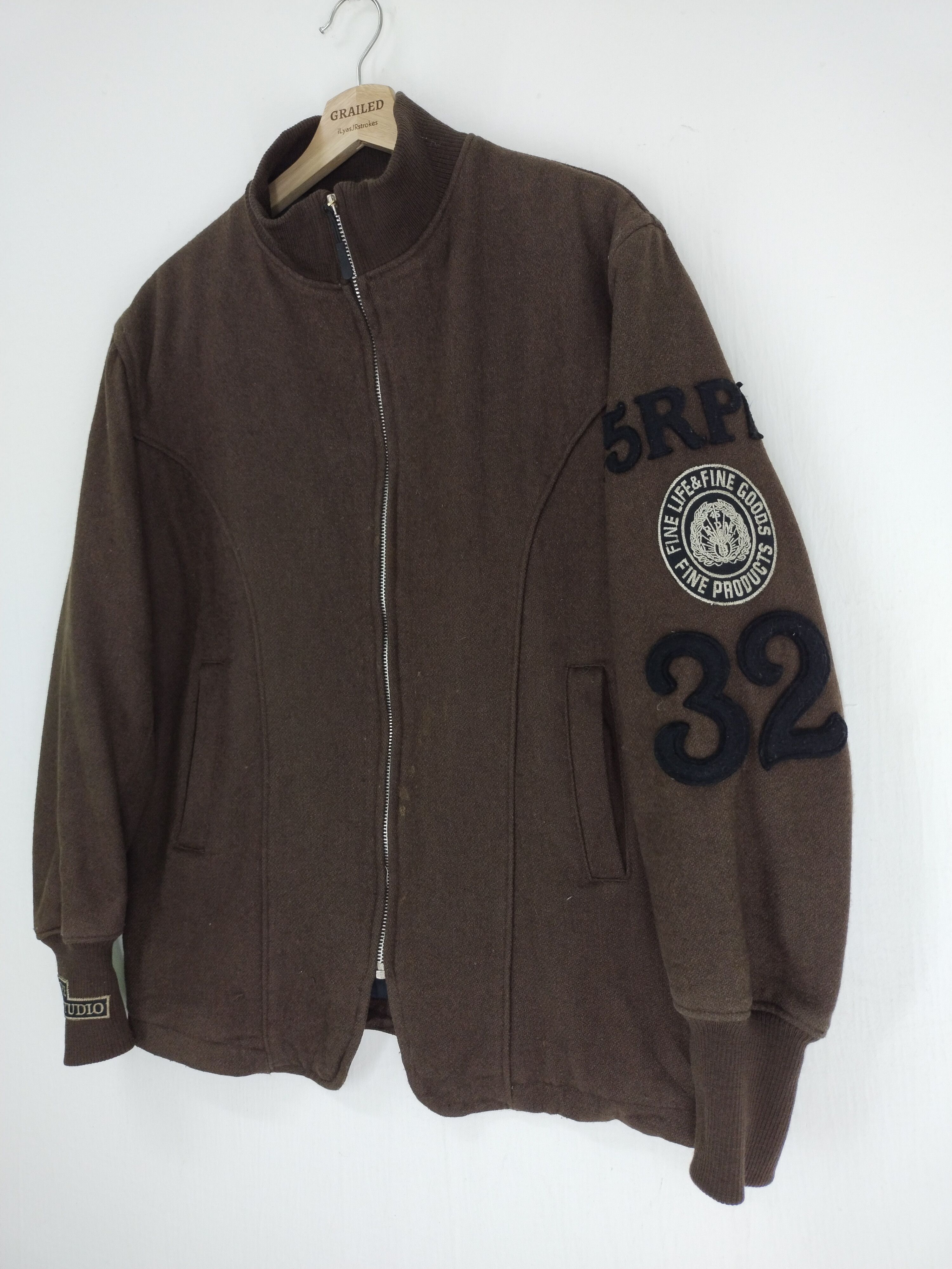 45rpm VTG 90s 45 RPM WOOL VARSITY JACKET Size US L / EU 52-54 / 3 - 2 Thumbnail