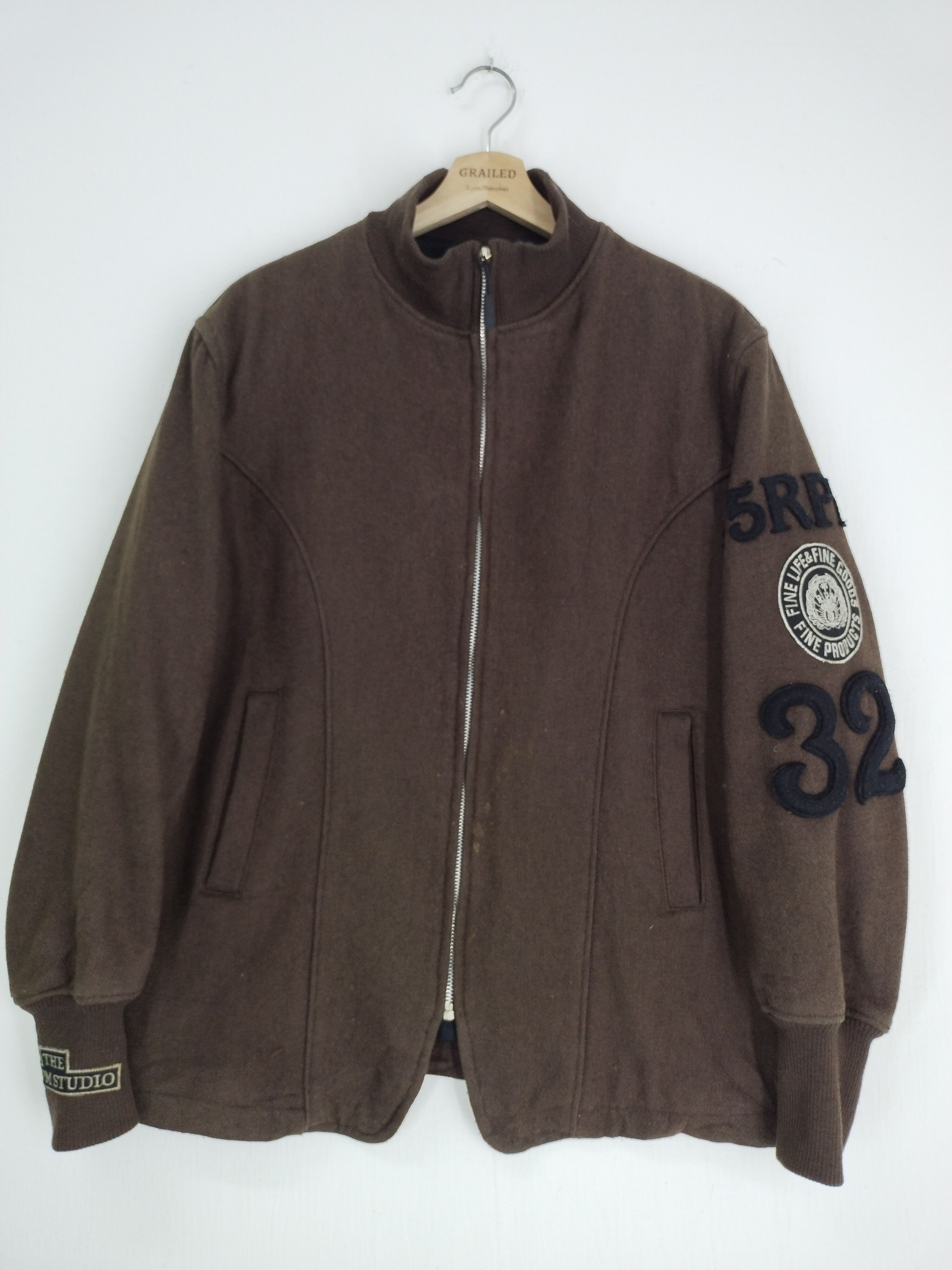 45rpm VTG 90s 45 RPM WOOL VARSITY JACKET Size US L / EU 52-54 / 3 - 1 Thumbnail