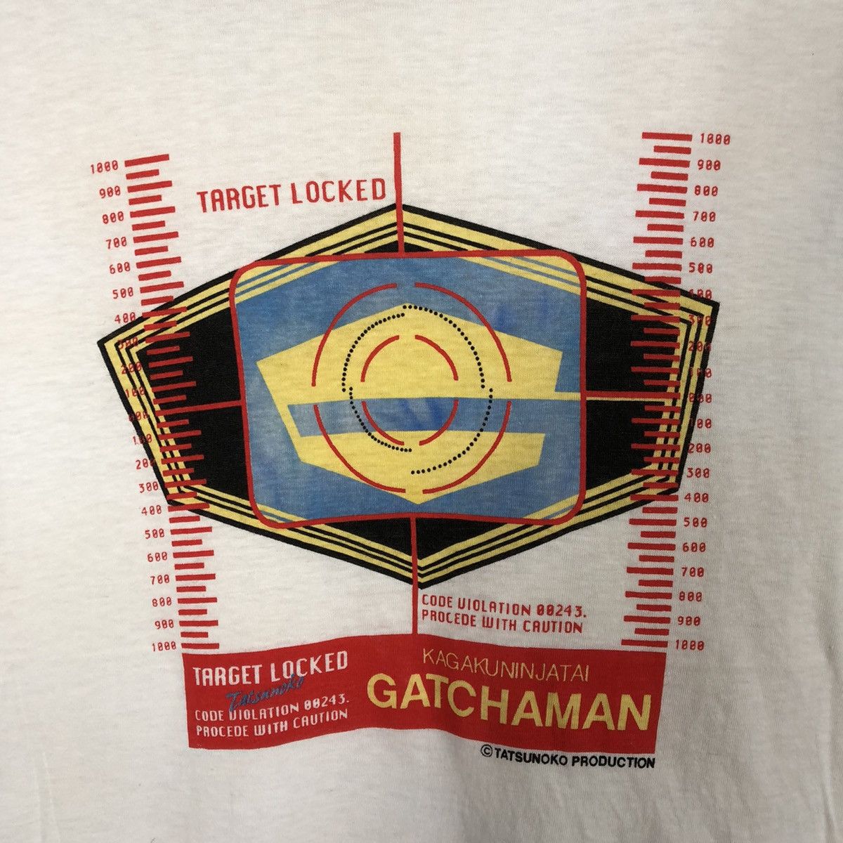 Anime × Vintage 🔥Rare🔥🇯🇵Kagakuninjatai Gatchaman Promo Anime By Tatsunoko Size US M / EU 48-50 / 2 - 4 Thumbnail