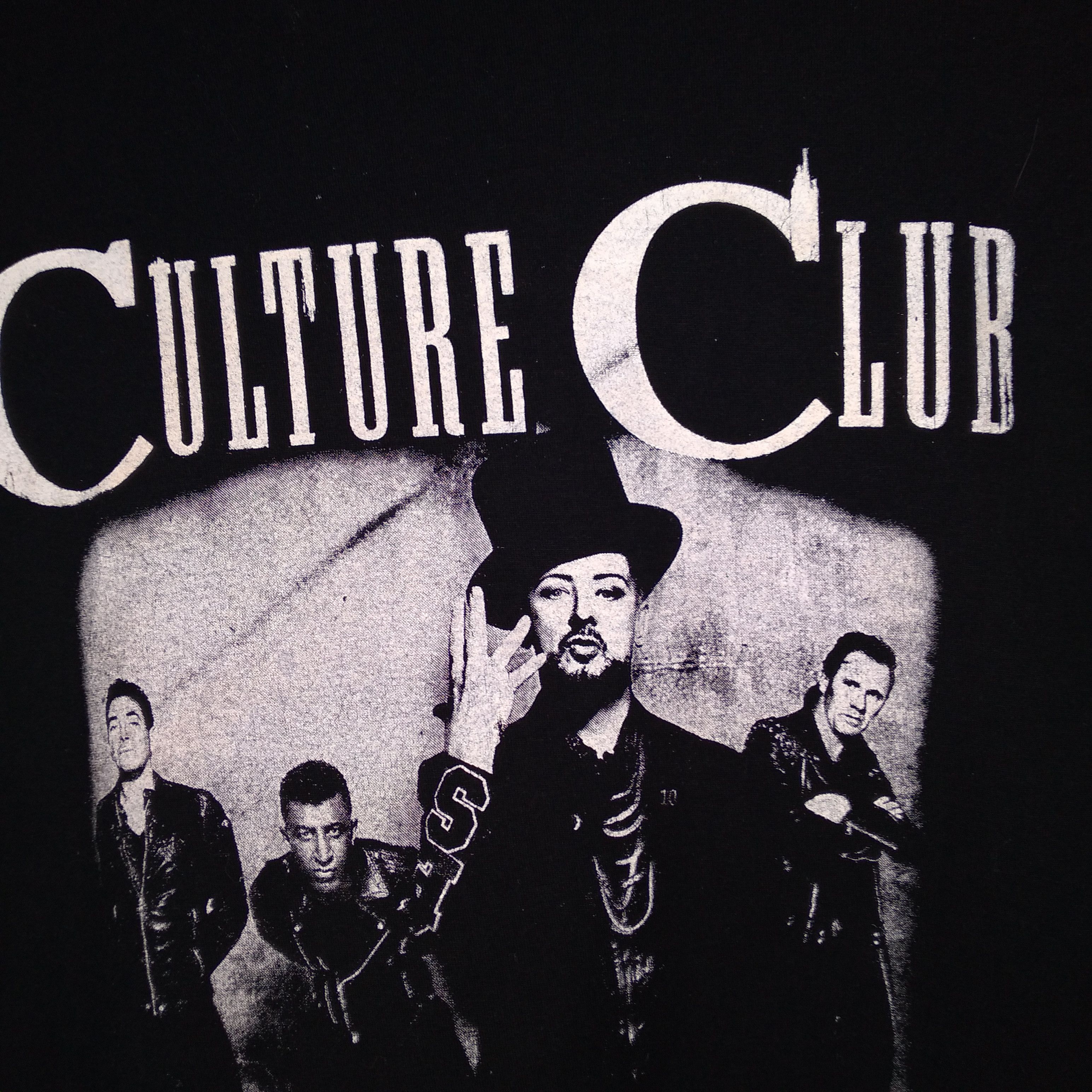 Band Tees × Vintage Influential English New Wave Band Culture Club Tour Tee Size US L / EU 52-54 / 3 - 6 Thumbnail