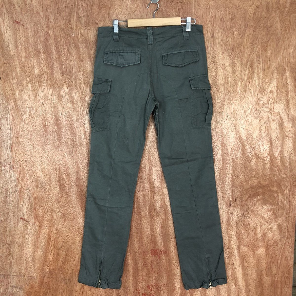 Japanese Brand DLL Improves Grey Multipocket Tactical Cargo Pants #1868 Size US 31 - 9 Thumbnail