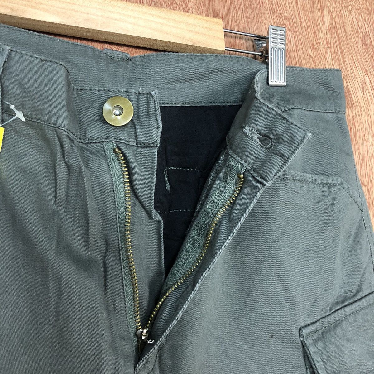 Japanese Brand DLL Improves Grey Multipocket Tactical Cargo Pants #1868 Size US 31 - 8 Thumbnail