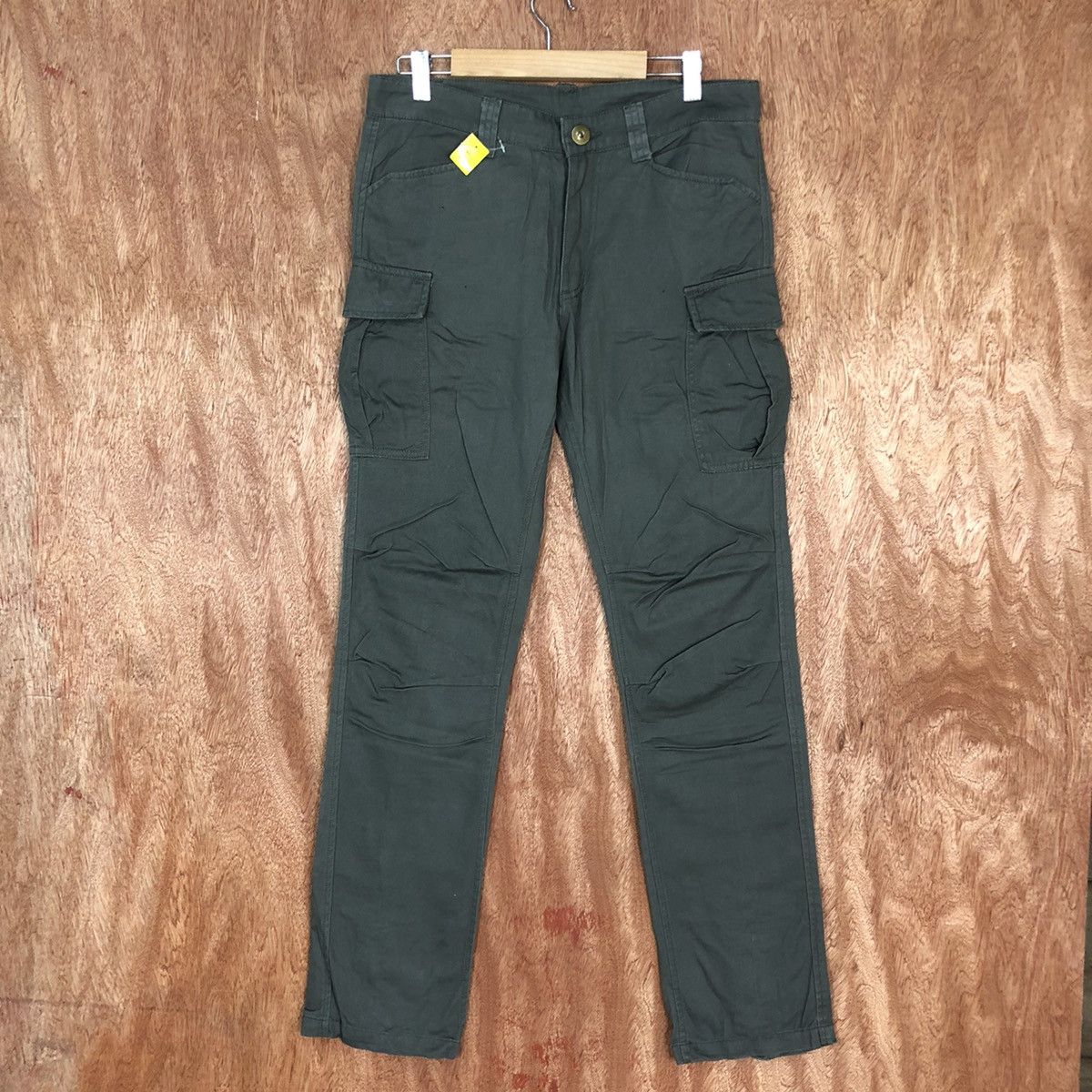 Japanese Brand DLL Improves Grey Multipocket Tactical Cargo Pants #1868 Size US 31 - 1 Thumbnail
