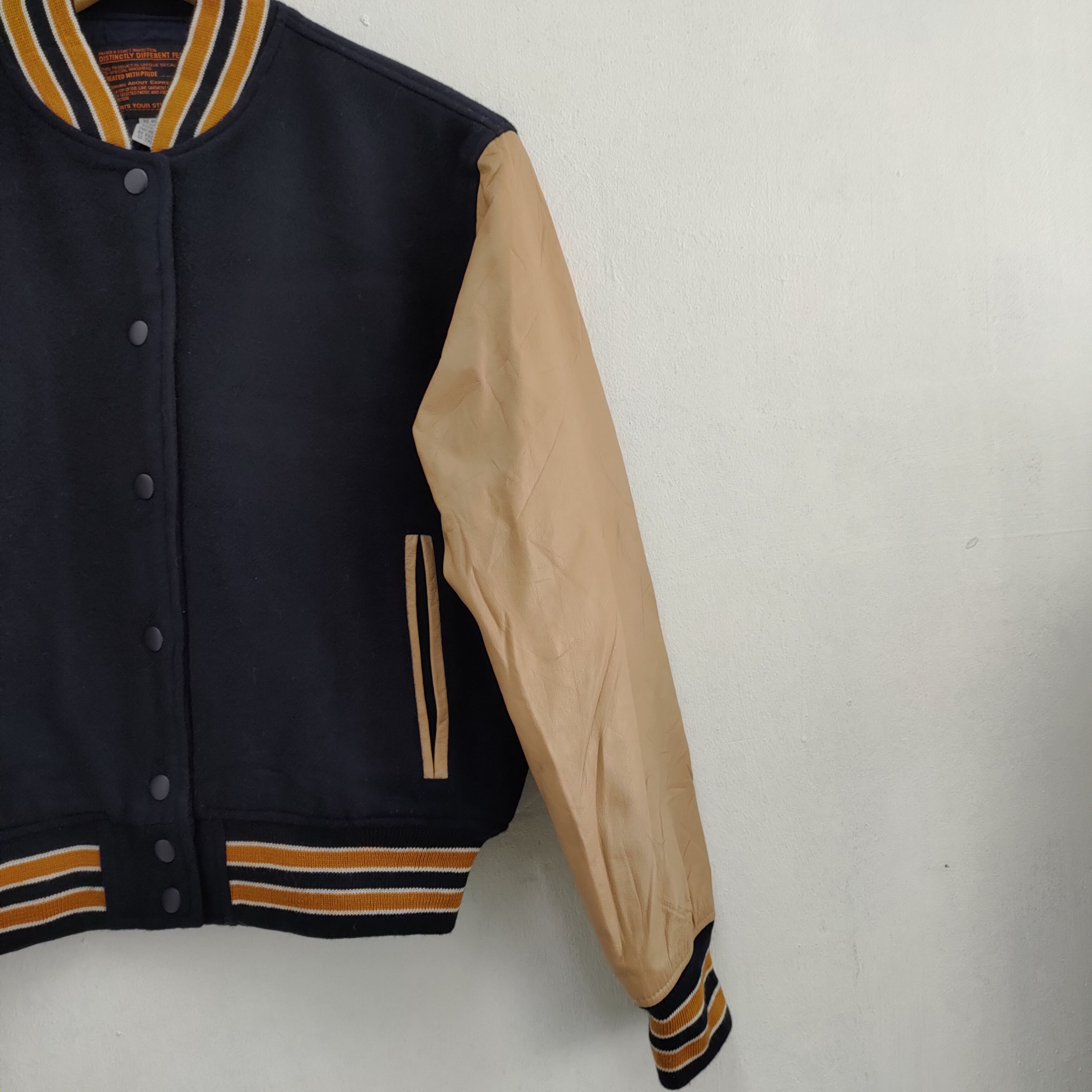 Japanese Brand SABUROKU VARSITY JACKET Size US M / EU 48-50 / 2 - 2 Thumbnail