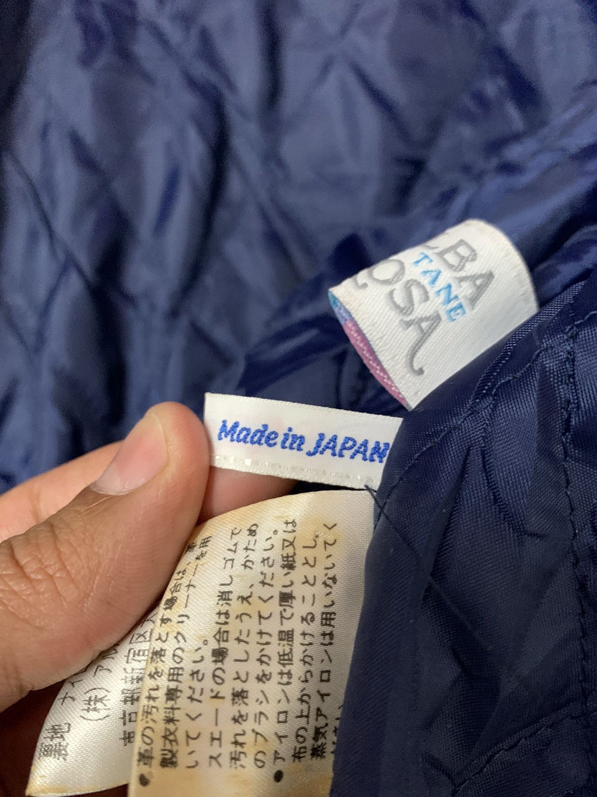 Japanese Brand Vintage Alba Rosa 🇯🇵 Wool Leather Varsity Jacket Size US S / EU 44-46 / 1 - 14 Thumbnail