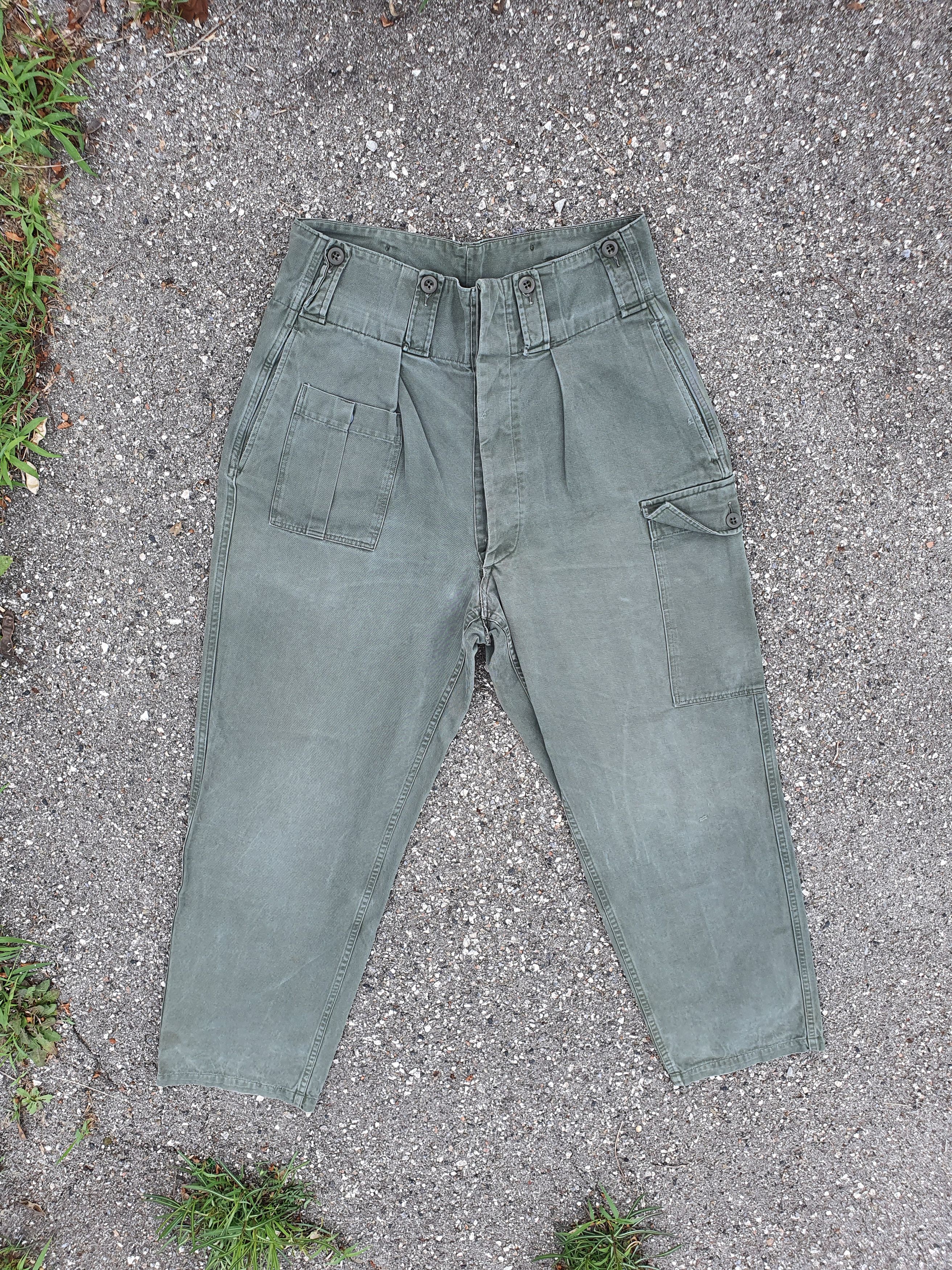 Japanese Brand × Le Laboureur Very 1960s Vintage Army Military Worker Pants Size US 32 / EU 48 - 4 Thumbnail