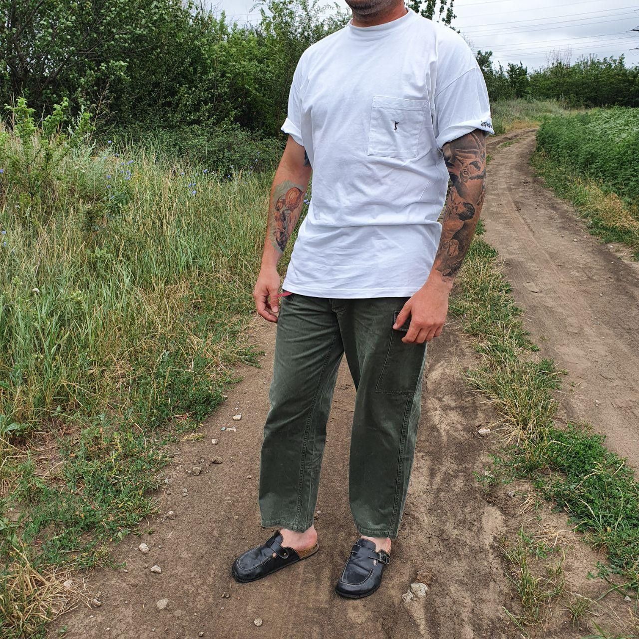 Japanese Brand × Le Laboureur Very 1960s Vintage Army Military Worker Pants Size US 32 / EU 48 - 1 Thumbnail