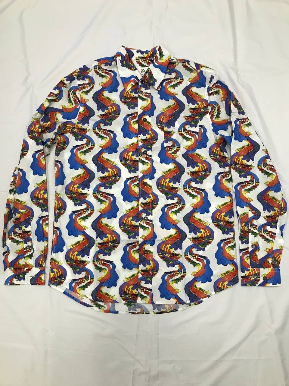 Marni Marni x Bruno Bozzetto Acid Cars Shirt FW19 Size 48 (0266) Size US M / EU 48-50 / 2 - 1 Thumbnail