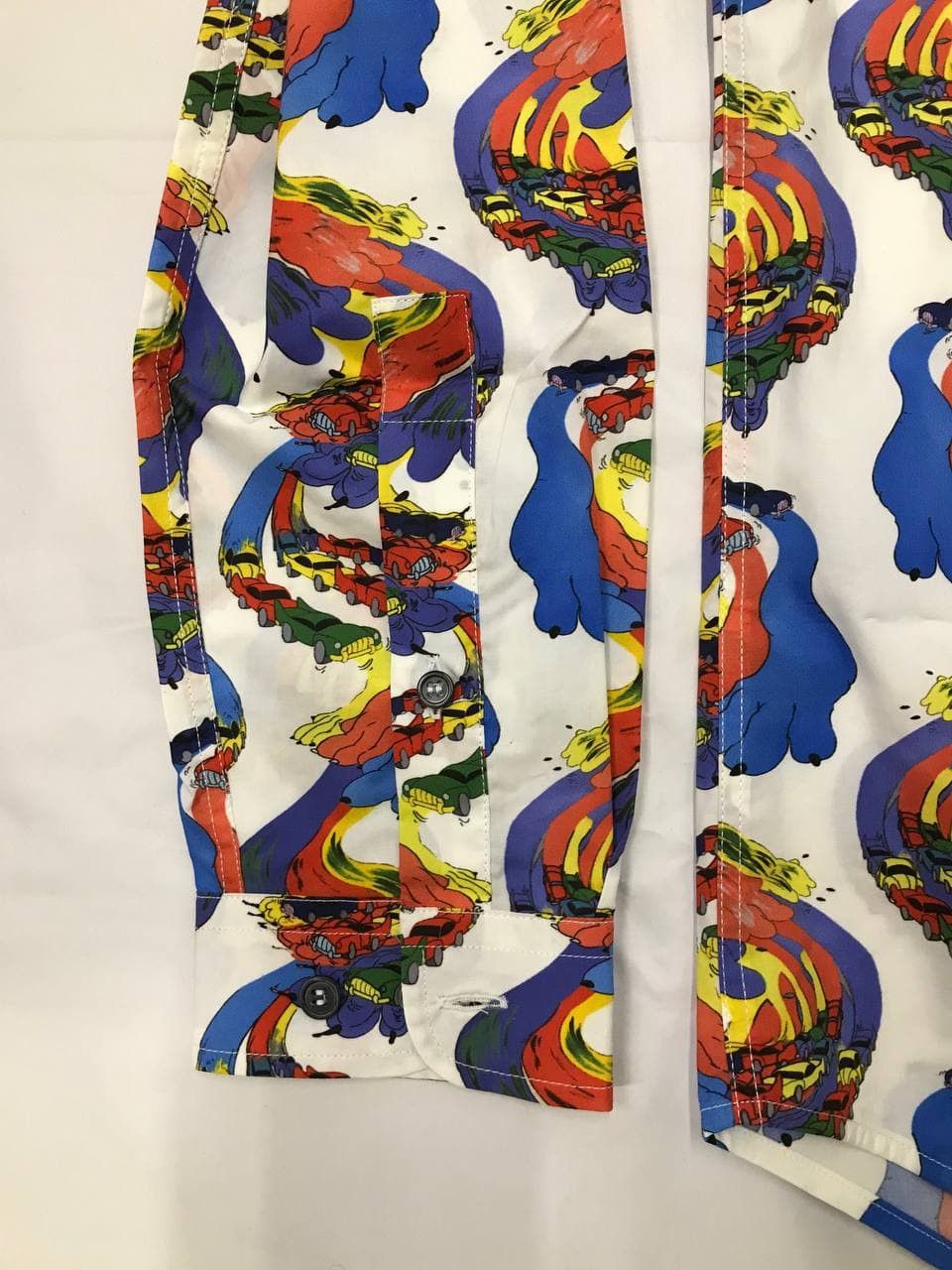 Marni Marni x Bruno Bozzetto Acid Cars Shirt FW19 Size 48 (0266) Size US M / EU 48-50 / 2 - 6 Thumbnail