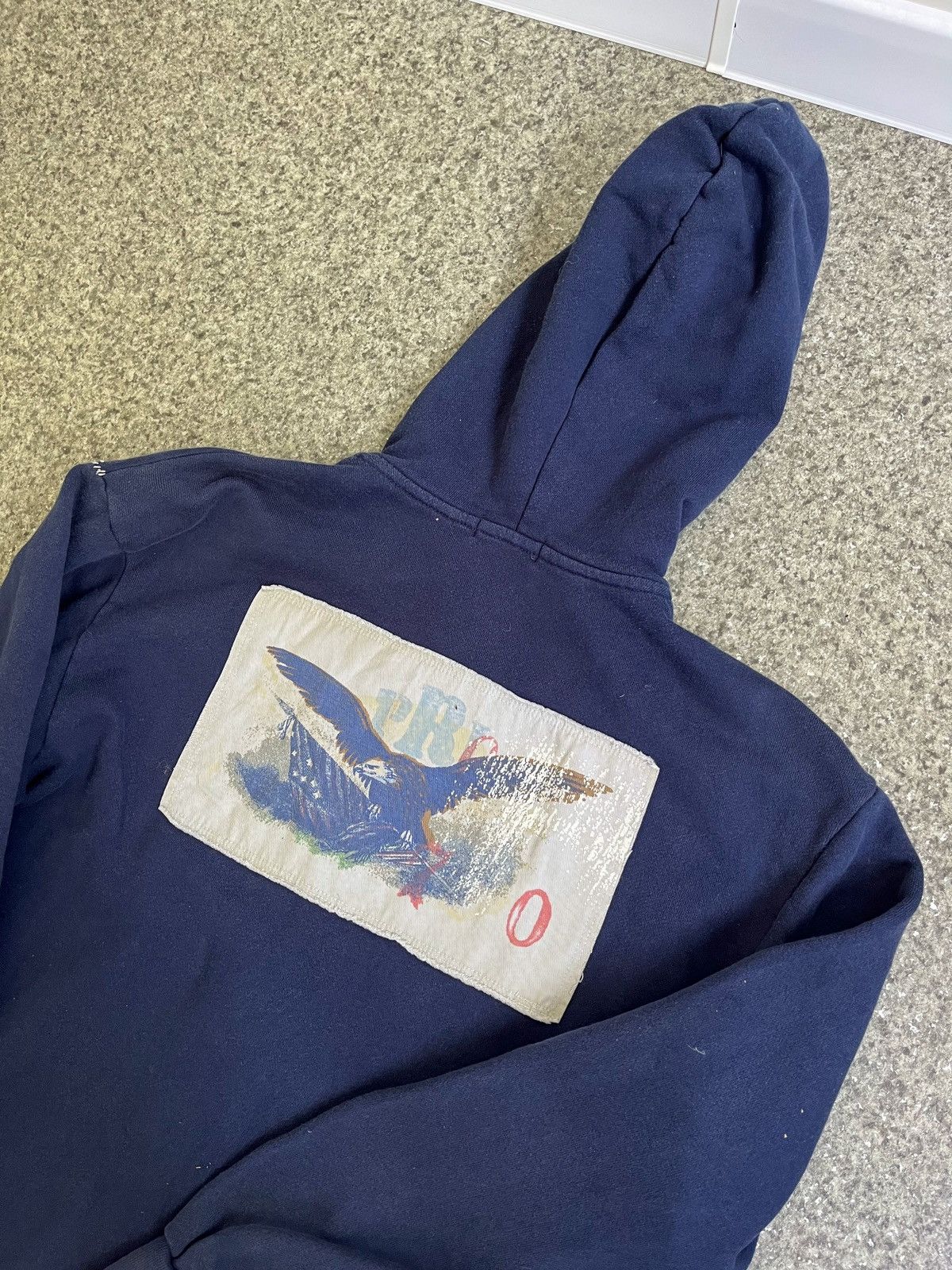 Polo Ralph Lauren × Vintage VINTAGE POLO RALPH LAUREN ZIP HOODIE BACK LOGO WOMENS XL Y2K Size XL / US 12-14 / IT 48-50 - 4 Thumbnail