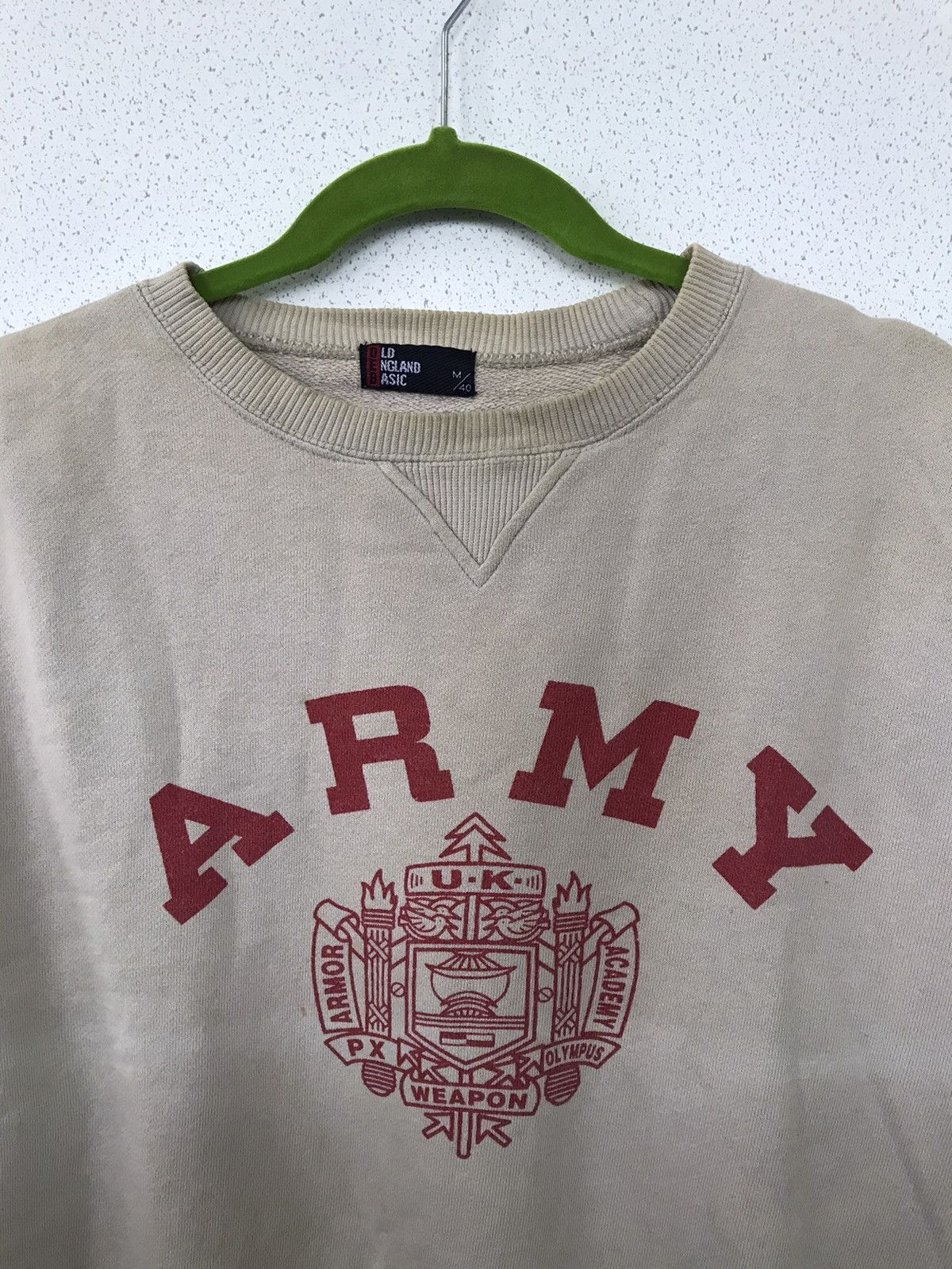 Vintage Old England Basic Distressed Sweatshirt Size US M / EU 48-50 / 2 - 8 Thumbnail