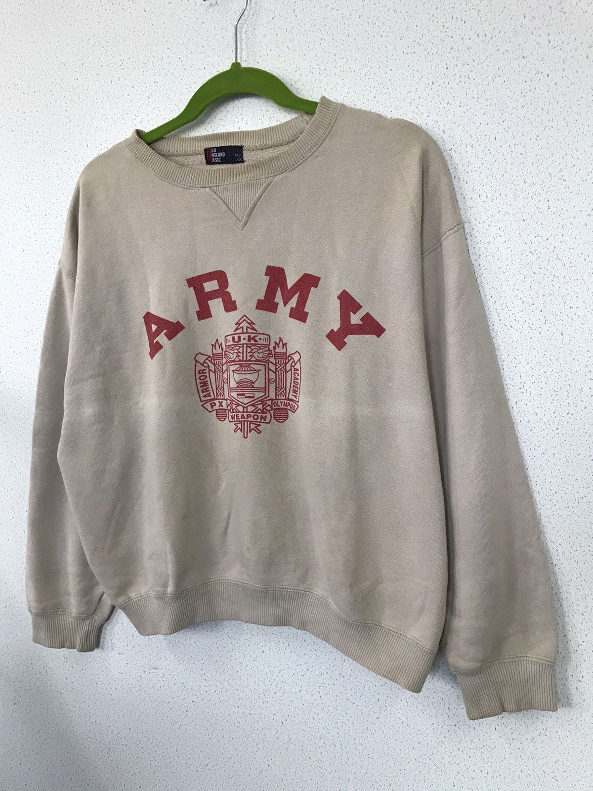 Vintage Old England Basic Distressed Sweatshirt Size US M / EU 48-50 / 2 - 4 Thumbnail