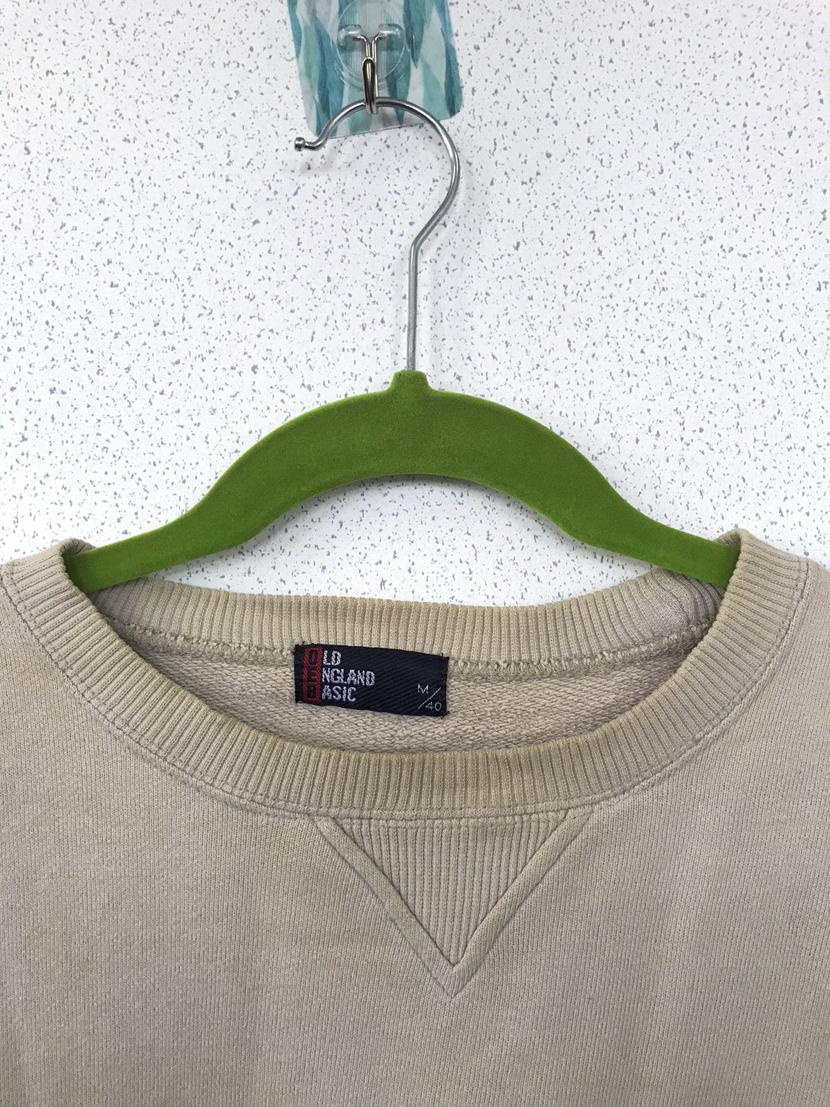 Vintage Old England Basic Distressed Sweatshirt Size US M / EU 48-50 / 2 - 7 Thumbnail