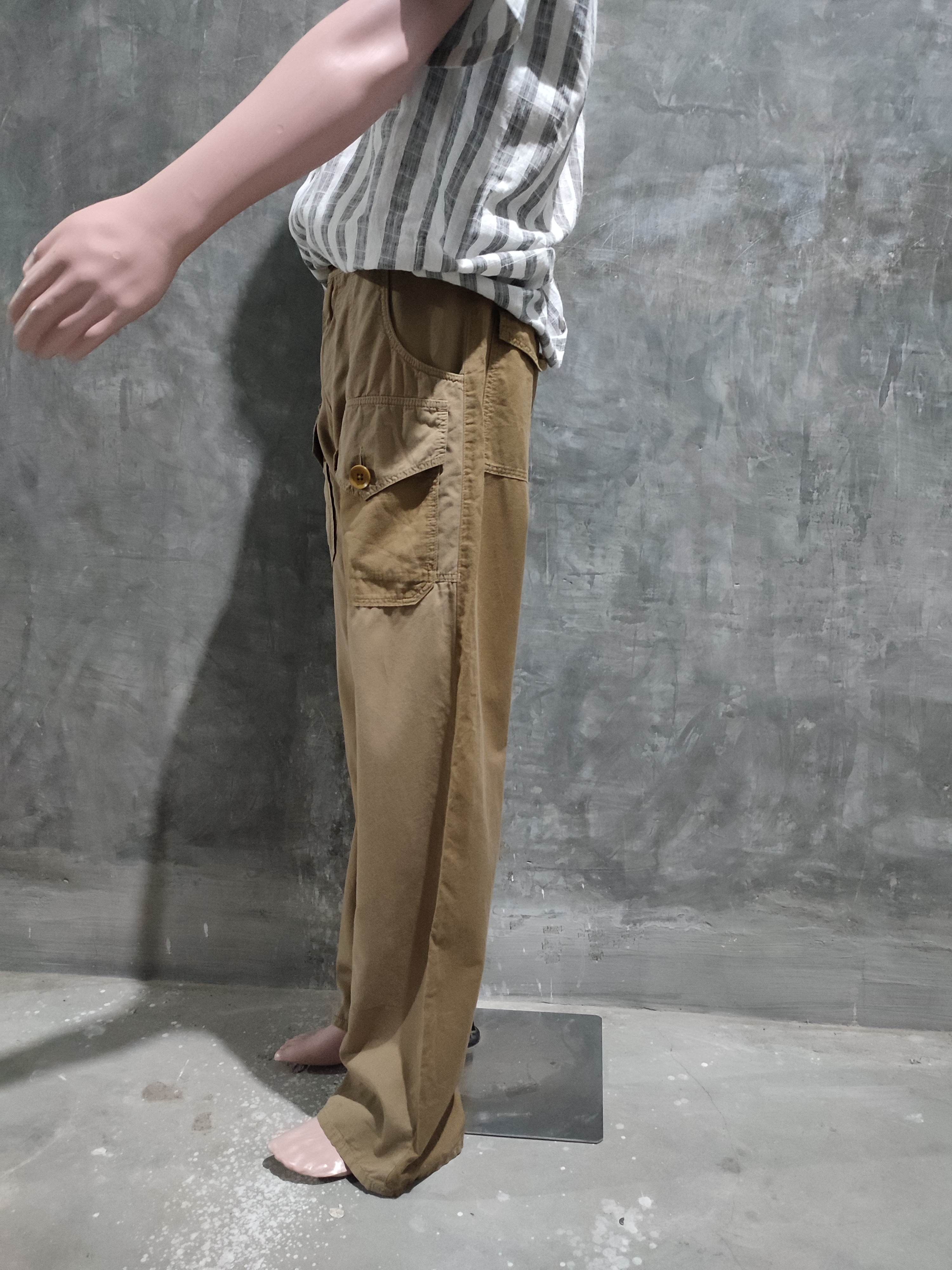 Yohji Yamamoto 🔥Ys Yohji Yamamoto Pants 2 Tone Brown Size US 34 / EU 50 - 2 Thumbnail
