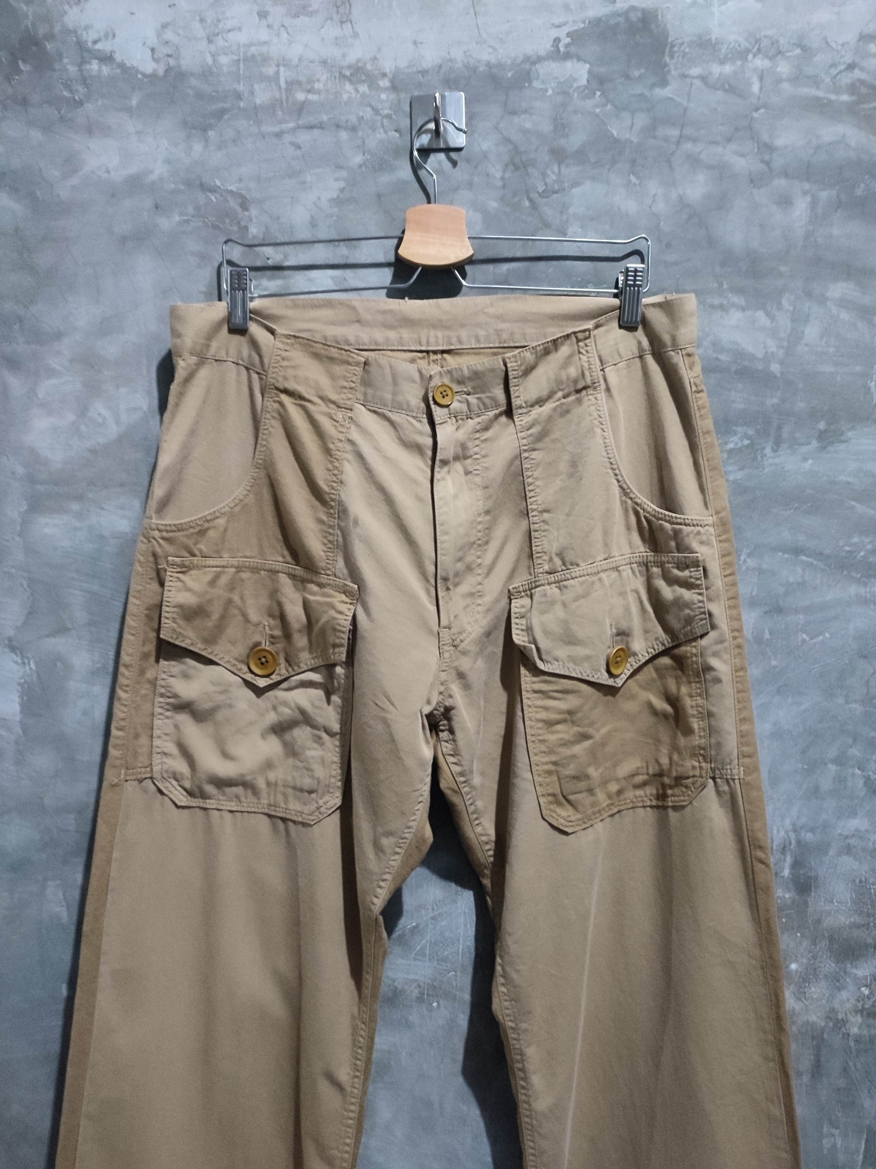 Yohji Yamamoto 🔥Ys Yohji Yamamoto Pants 2 Tone Brown Size US 34 / EU 50 - 5 Thumbnail