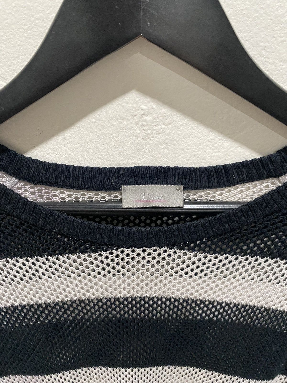 Dior Dior homme Stripped Mesh top Size US S / EU 44-46 / 1 - 2 Thumbnail