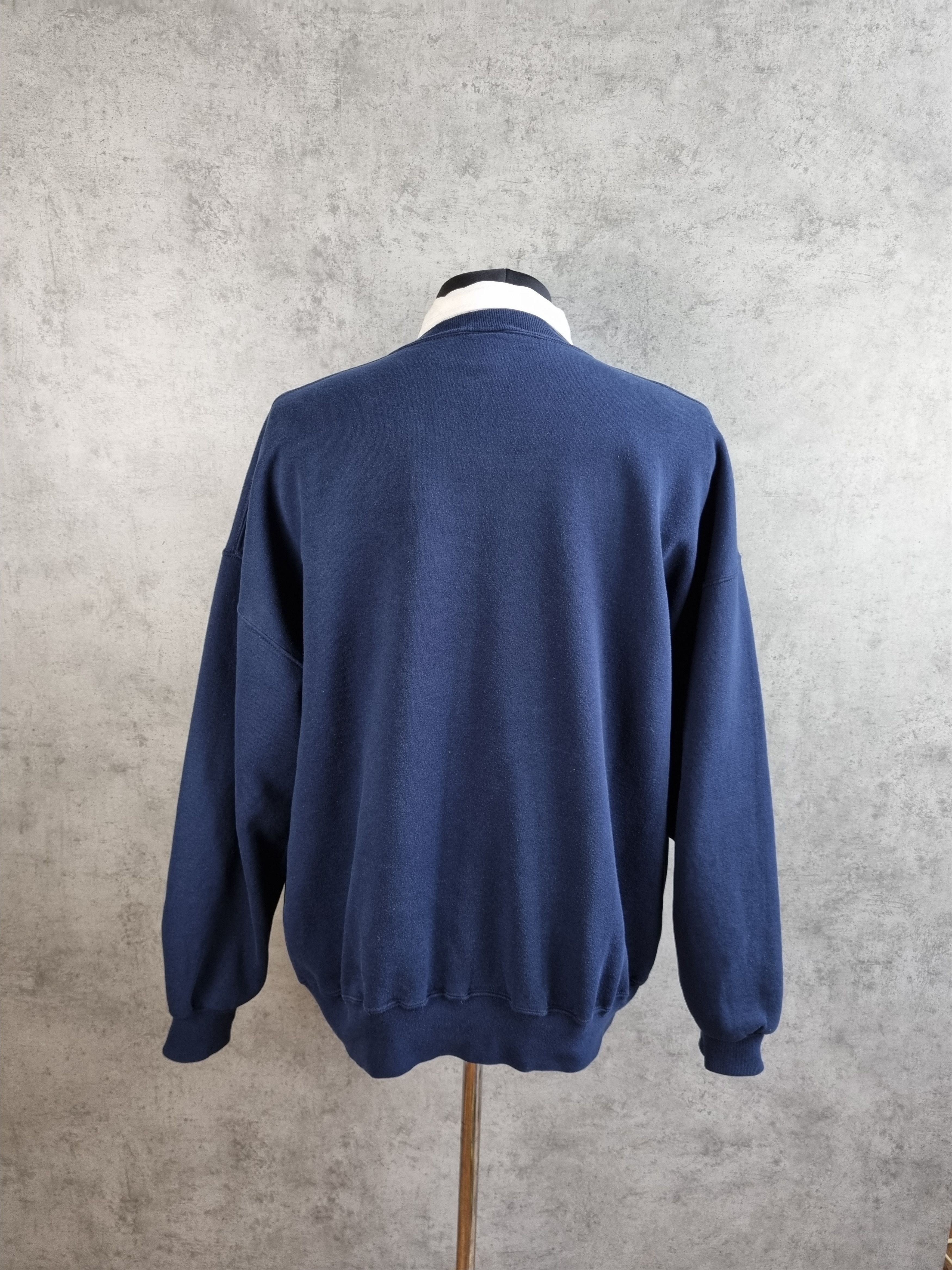 Russell Athletic × Vintage XXL Russell Navy Vintage USA Made Sweatshirt Size US XXL / EU 58 / 5 - 5 Thumbnail