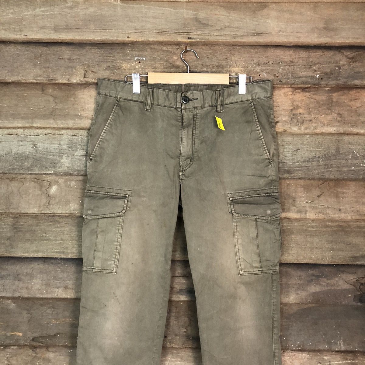 Japanese Brand DL Uniqlo Cargo utility tactical Multipocket Pants #1942 Size US 34 / EU 50 - 2 Thumbnail