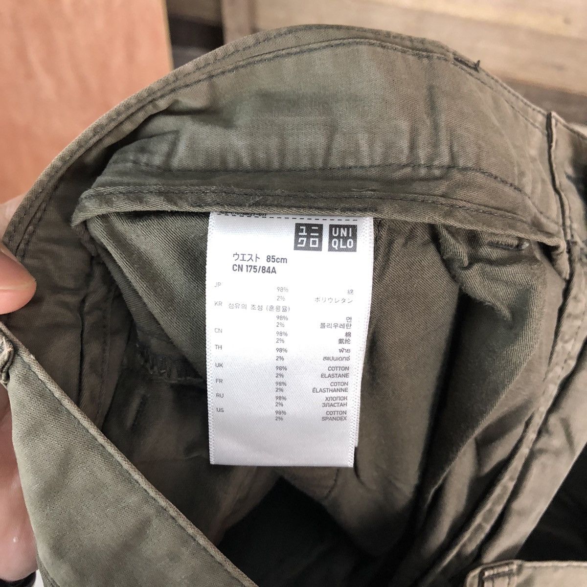 Japanese Brand DL Uniqlo Cargo utility tactical Multipocket Pants #1942 Size US 34 / EU 50 - 16 Thumbnail