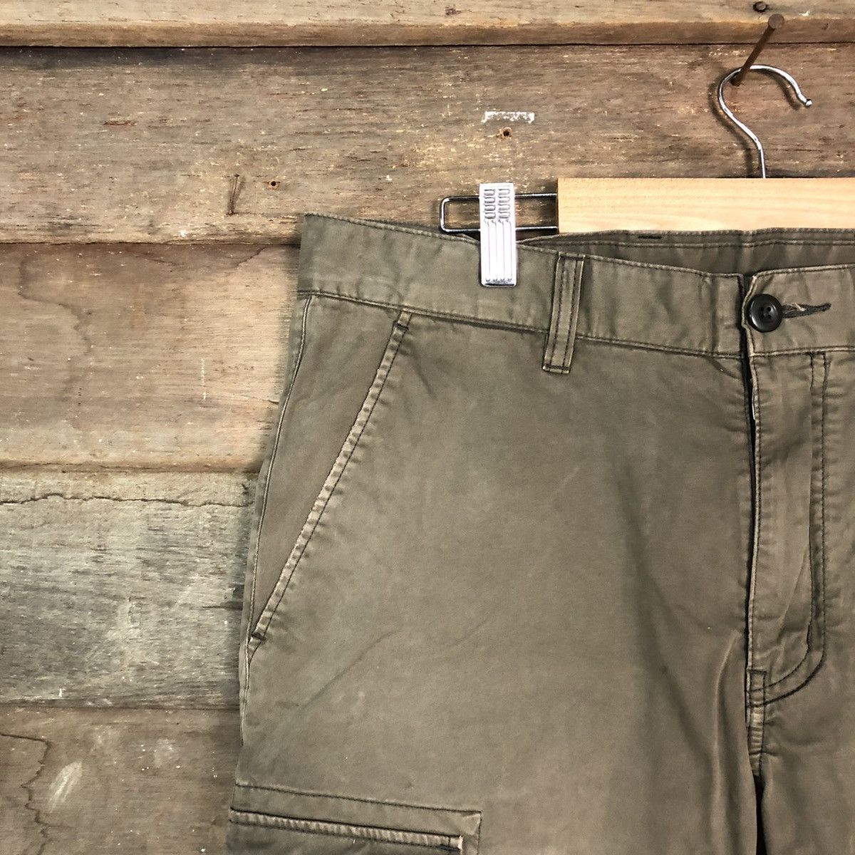 Japanese Brand DL Uniqlo Cargo utility tactical Multipocket Pants #1942 Size US 34 / EU 50 - 4 Thumbnail