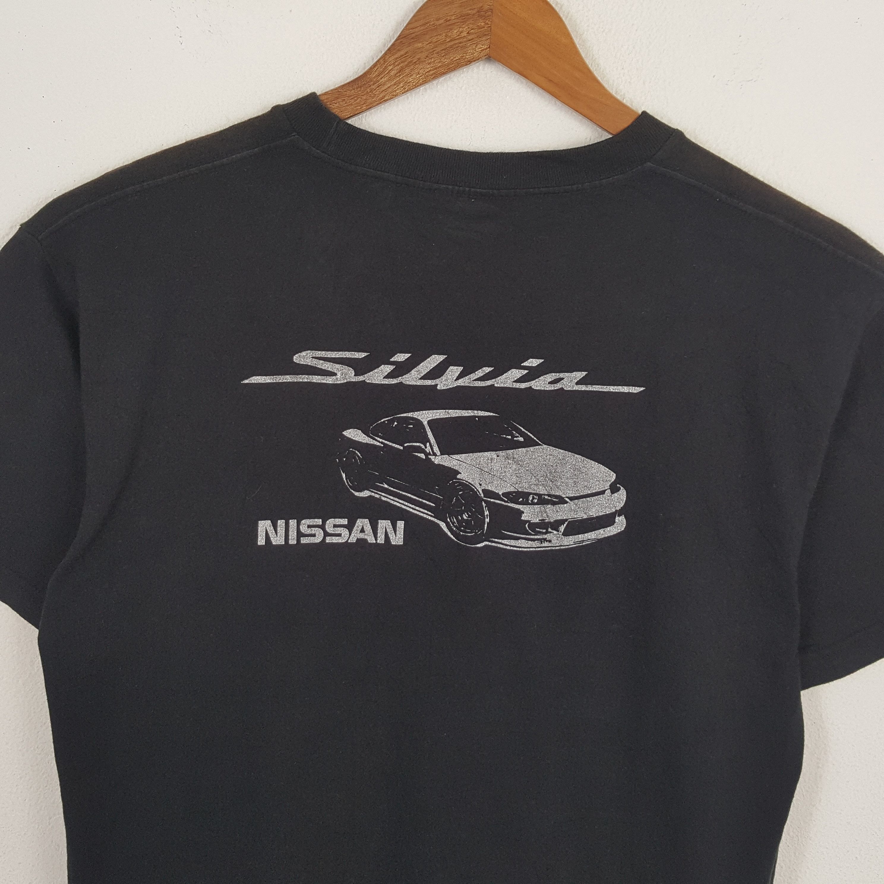 Japanese Brand × Vintage Vintage NISSAN SILVIA Japanese Racing Drift Car T-Shirt Size US L / EU 52-54 / 3 - 2 Thumbnail