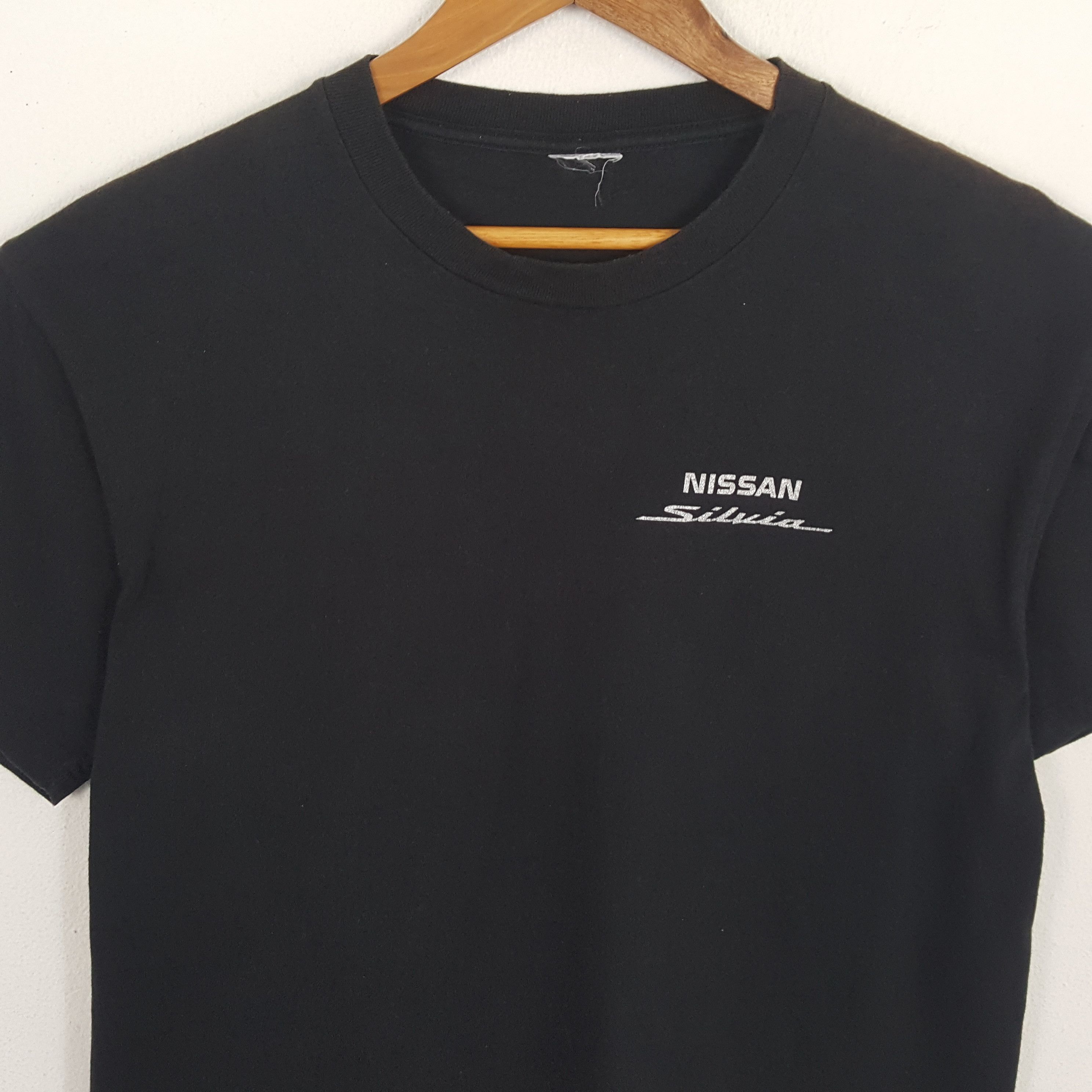 Japanese Brand × Vintage Vintage NISSAN SILVIA Japanese Racing Drift Car T-Shirt Size US L / EU 52-54 / 3 - 4 Thumbnail