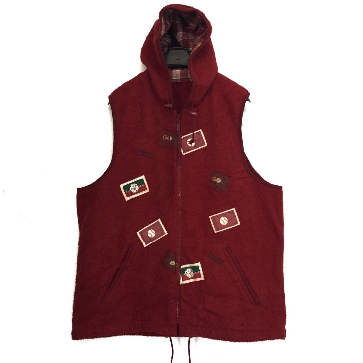 Designer × Karl Helmut Karl Helmut GOLF Vest Hooded Size US L / EU 52-54 / 3 - 1 Thumbnail