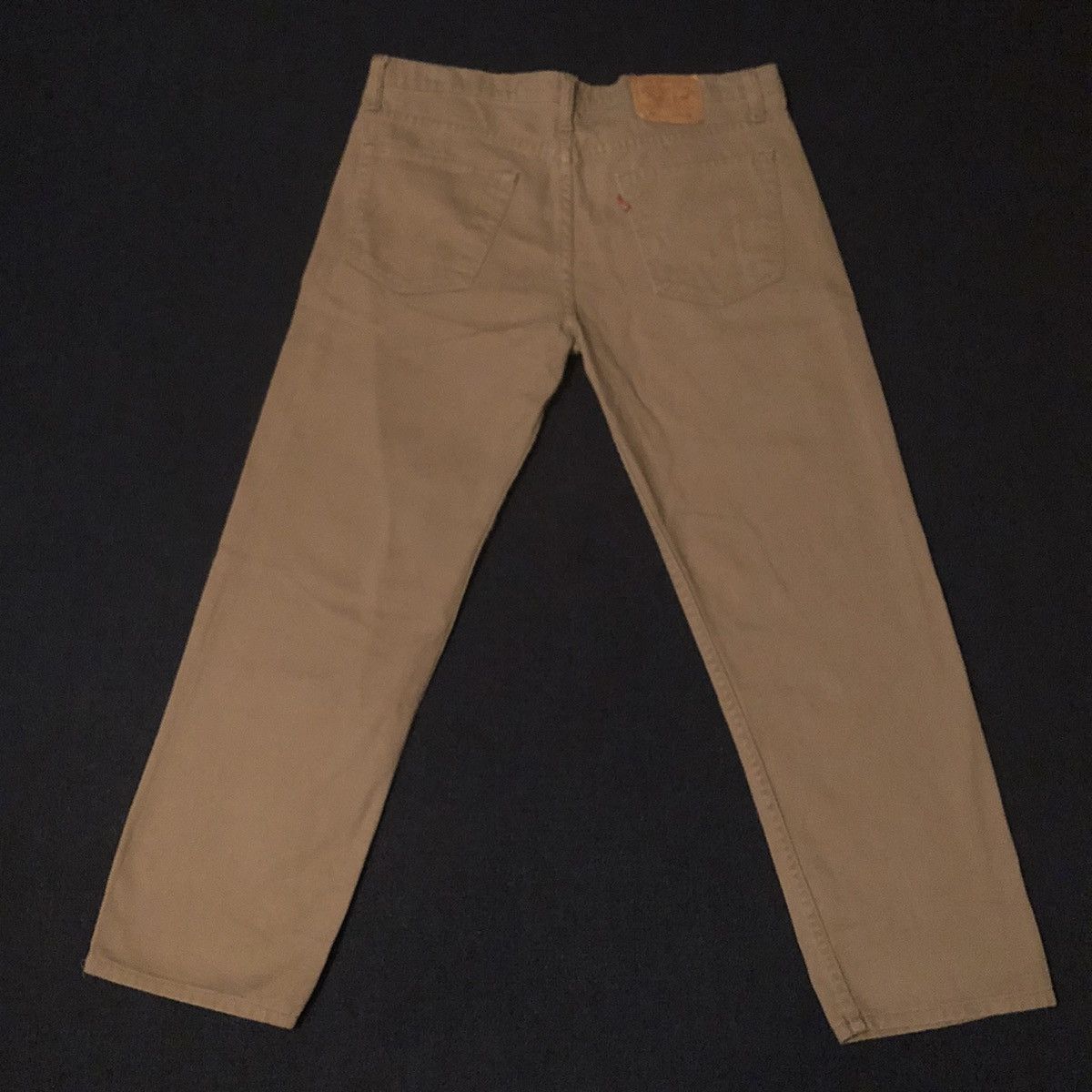 Levi's × Levi's Vintage Clothing × Vintage Vintage 90s Levi’s 501 Zip Fly Light Brown Denim Jeans 38x30 Size US 38 / EU 54 - 2 Thumbnail