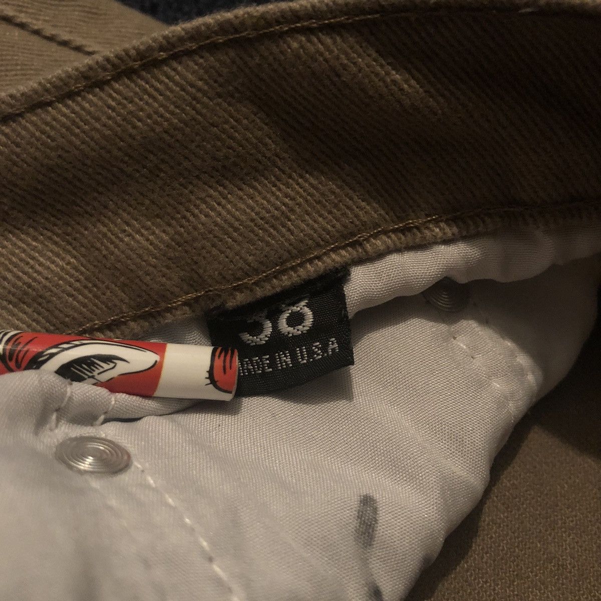 Levi's × Levi's Vintage Clothing × Vintage Vintage 90s Levi’s 501 Zip Fly Light Brown Denim Jeans 38x30 Size US 38 / EU 54 - 10 Thumbnail
