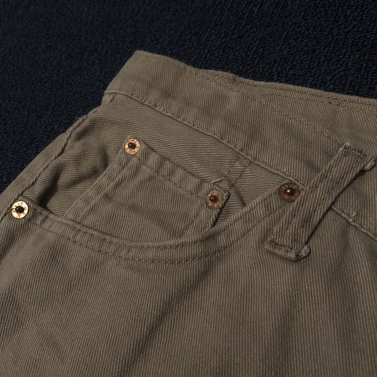 Levi's × Levi's Vintage Clothing × Vintage Vintage 90s Levi’s 501 Zip Fly Light Brown Denim Jeans 38x30 Size US 38 / EU 54 - 7 Thumbnail