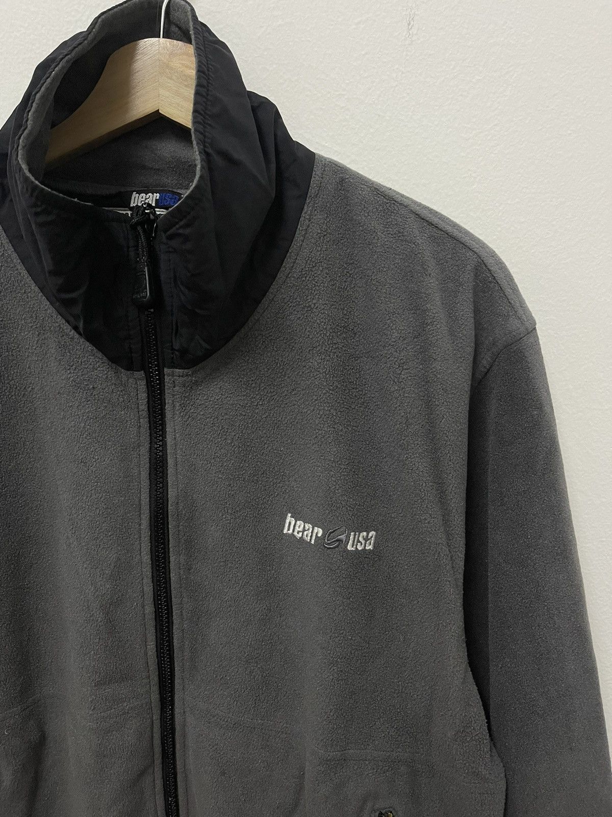 Japanese Brand × Vintage vintage American Bear Usa Zipper Sweatshirt Small Logo Size US M / EU 48-50 / 2 - 2 Thumbnail