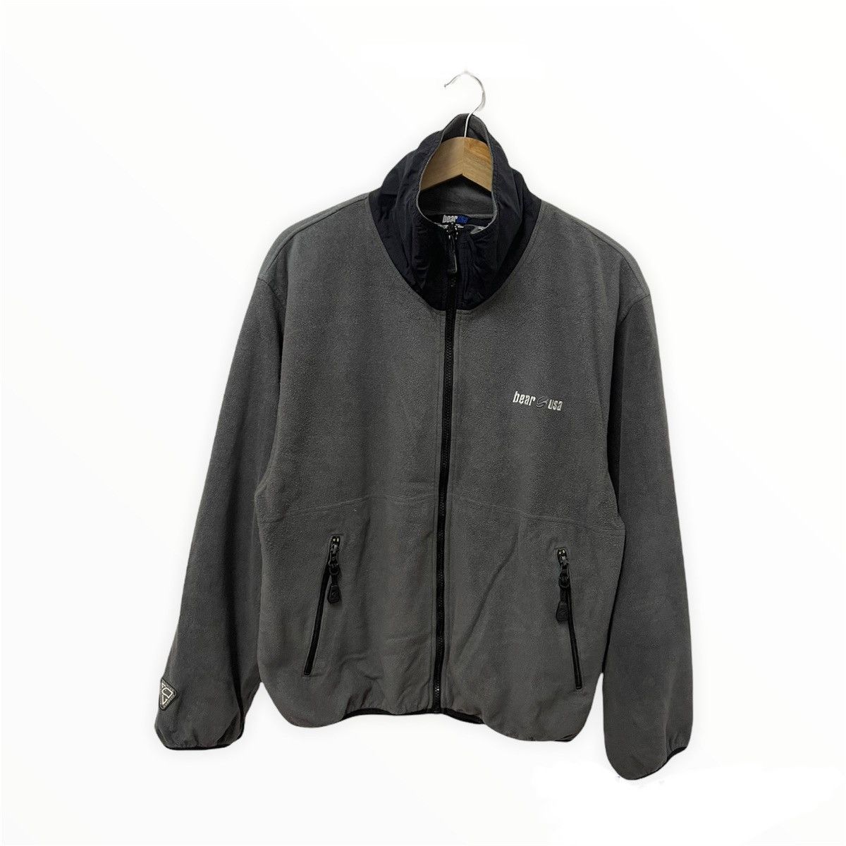 Japanese Brand × Vintage vintage American Bear Usa Zipper Sweatshirt Small Logo Size US M / EU 48-50 / 2 - 1 Thumbnail