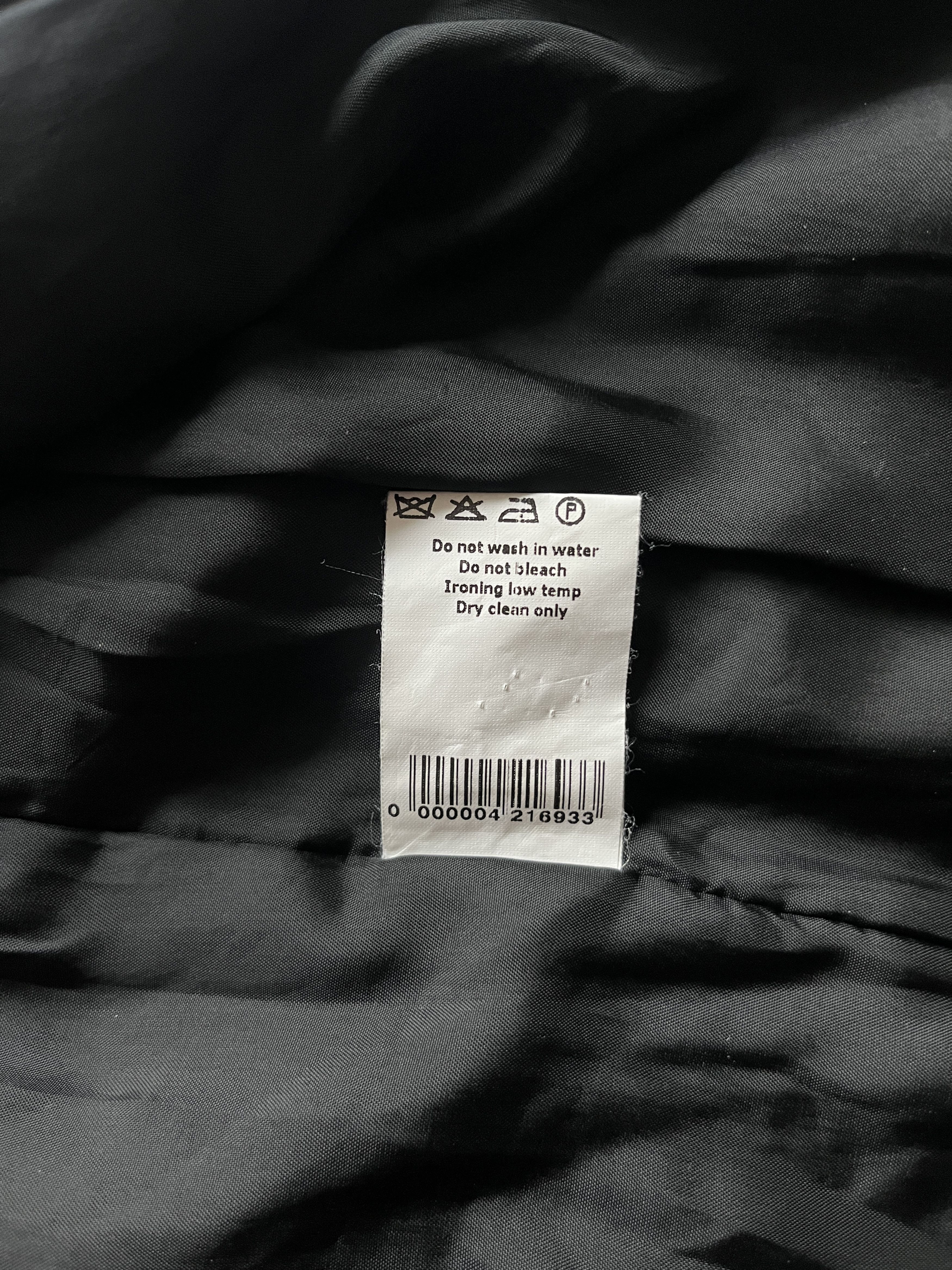 Hussein Chalayan ⚡️QUICK SALE⚡️Hussein Chalayan Black Bomber Jacket Size S / US 4 / IT 40 - 5 Thumbnail