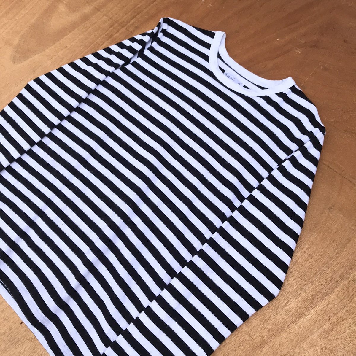 agnes b. Agnes B kurt cobain style Stripe Longsleeve made in Japan Size US S / EU 44-46 / 1 - 3 Thumbnail