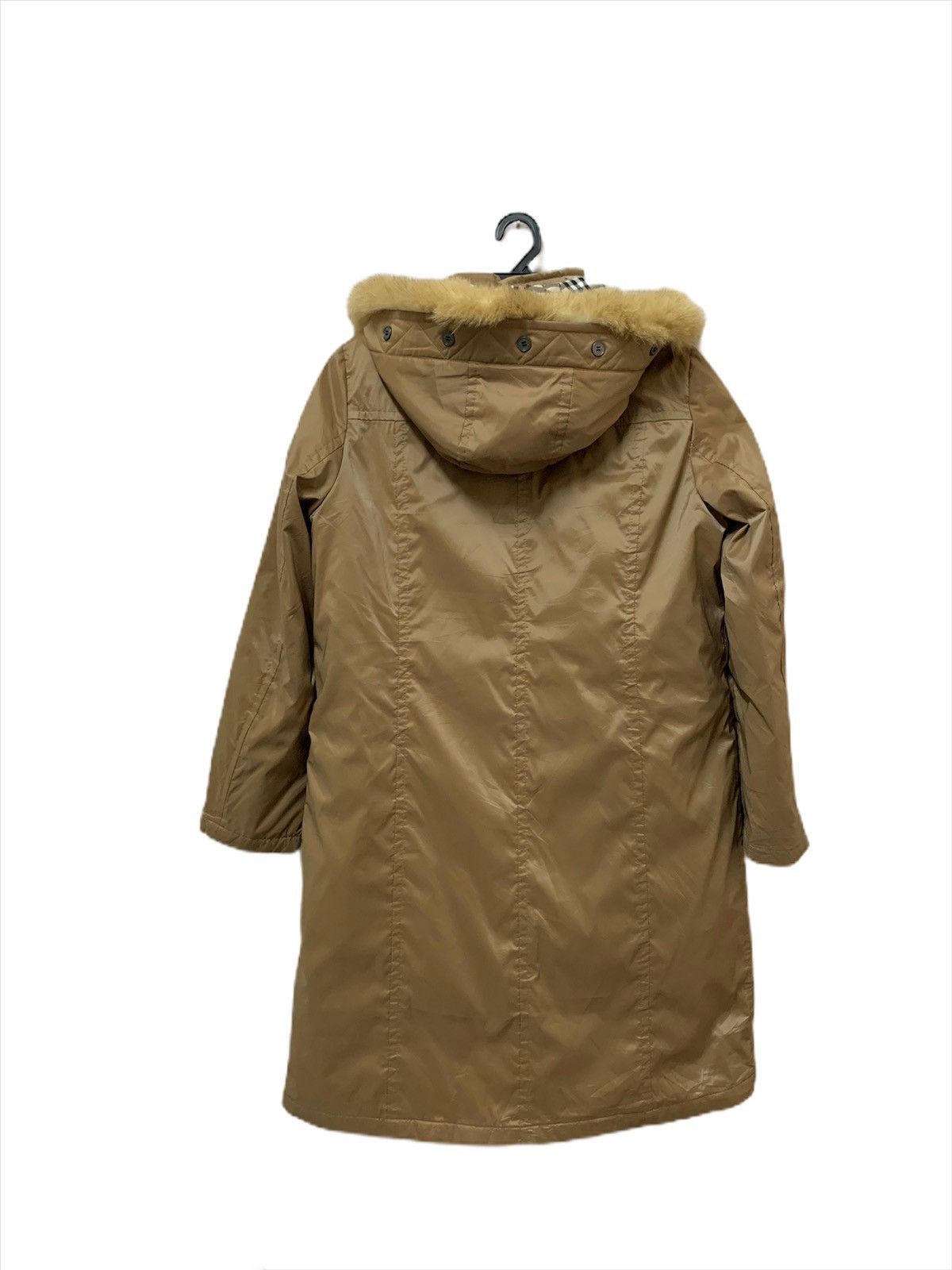 Burberry Burberry Long Jacket with Real Fur Size US S / EU 44-46 / 1 - 3 Thumbnail
